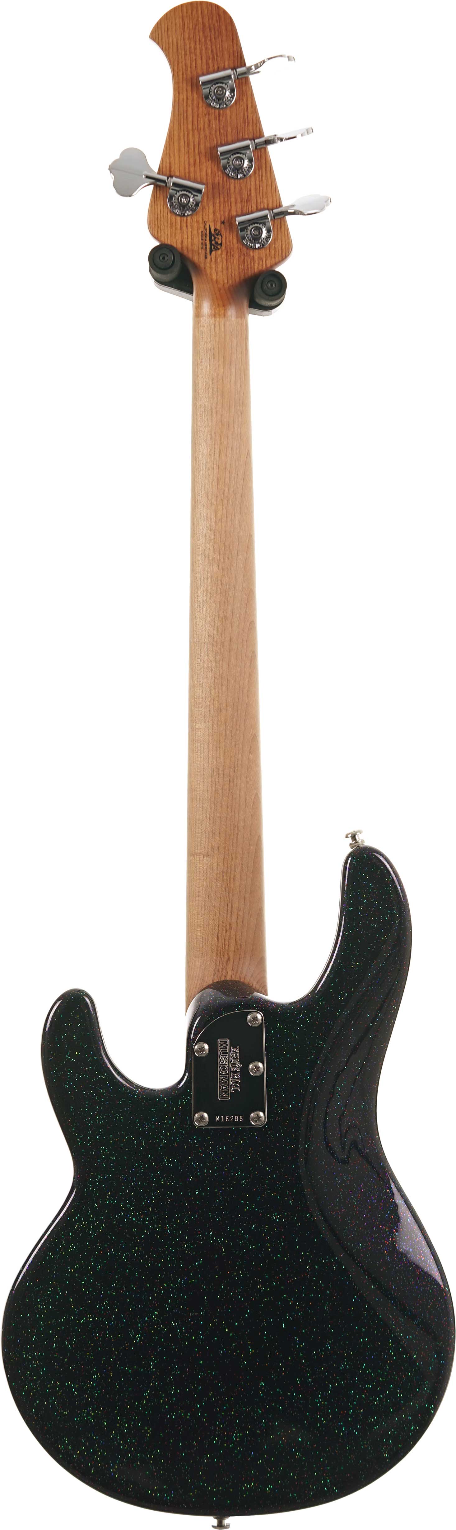 Music Man Short Scale Stingray Midnight Confetti Maple Fingerboard #K16285