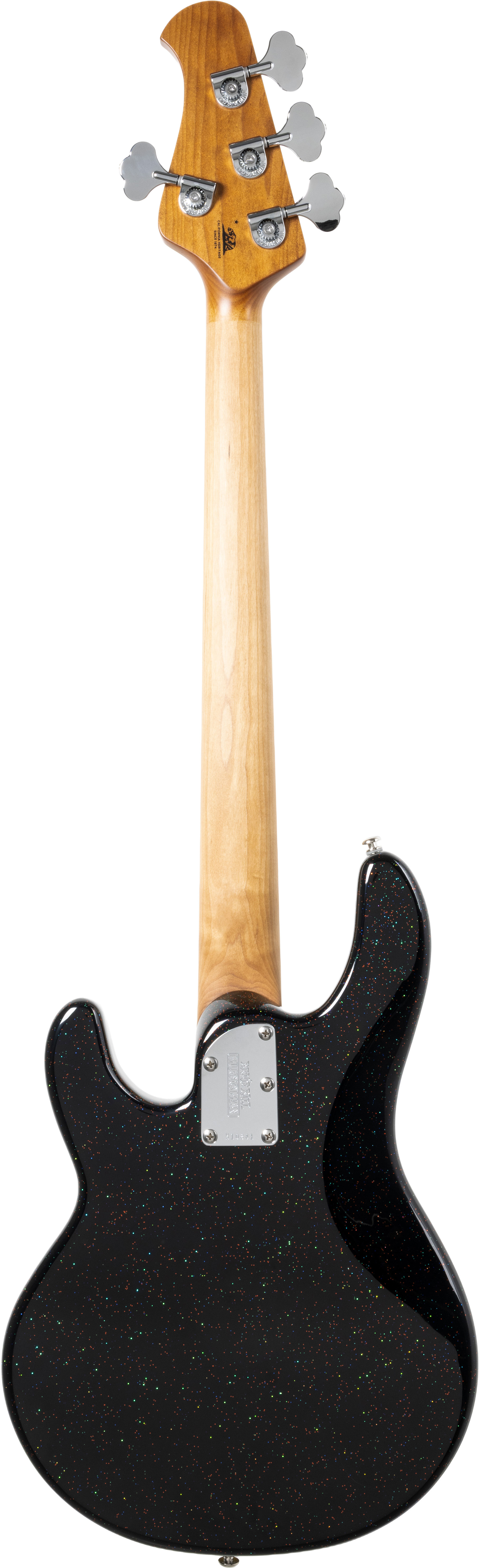 Music Man Short Scale Stingray Midnight Confetti Maple Fingerboard