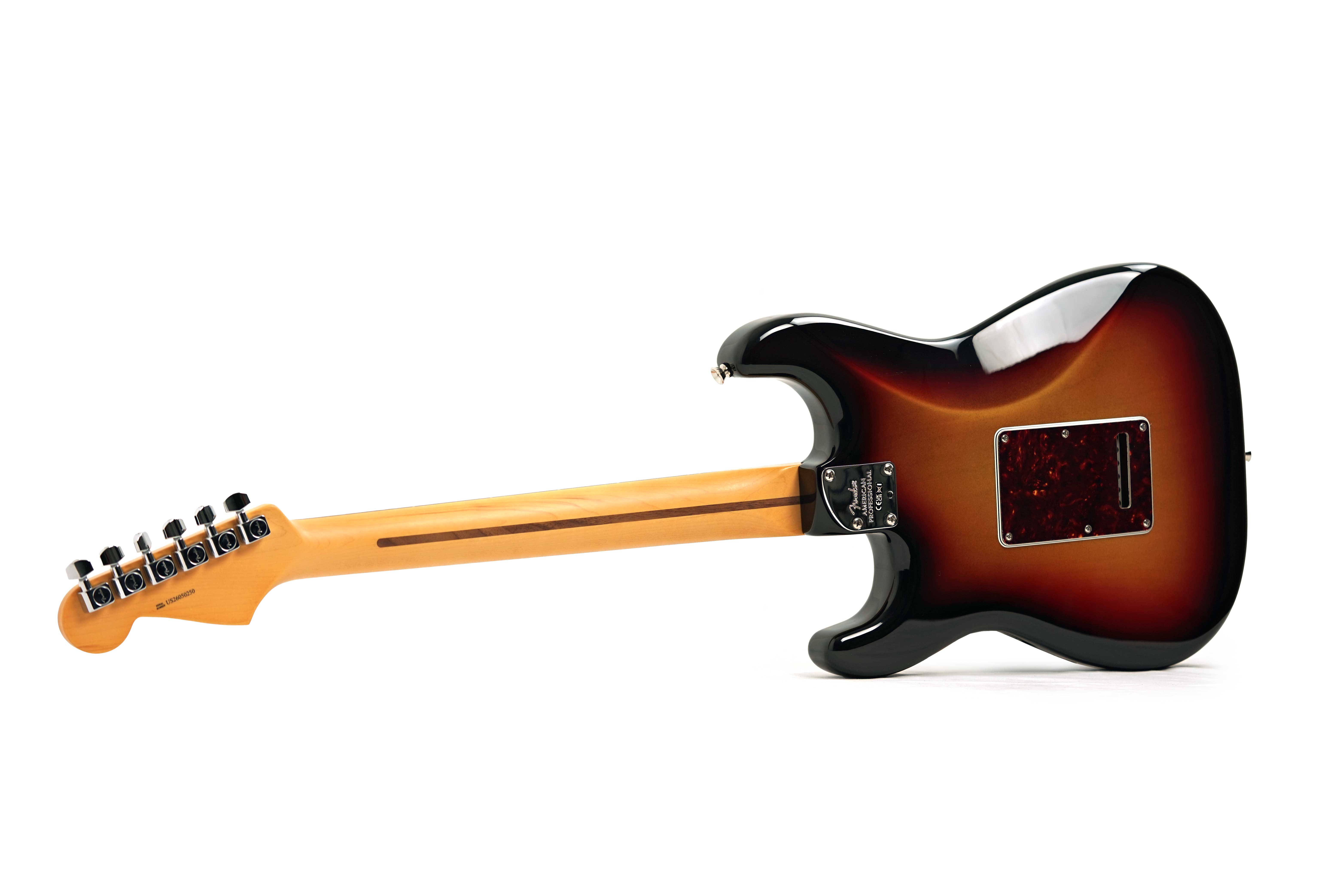 Fender American Professional Stratocaster 3 Colour Sunburst Rosewood Fingerboard (2026) #US26050250
