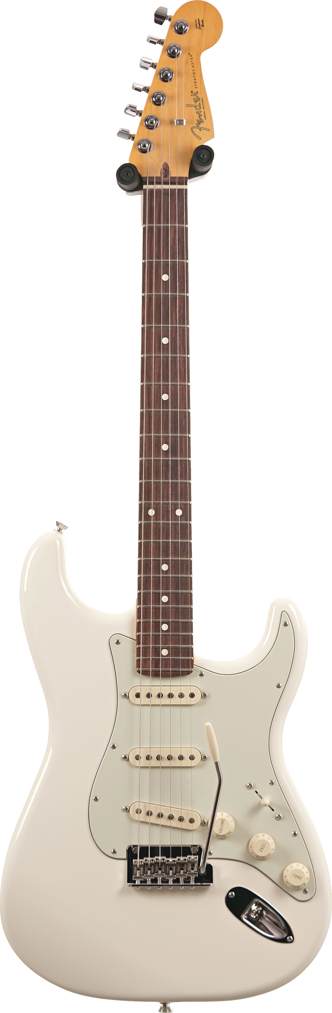 Fender American Professional Stratocaster Olympic White Rosewood Fingerboard (2026) #US26050206