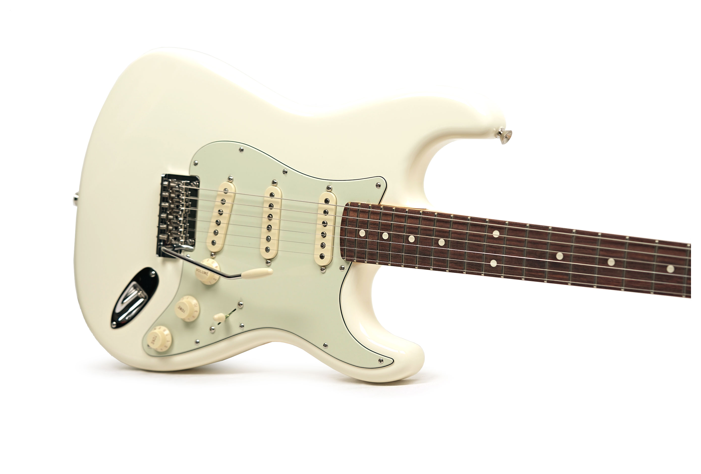 Fender American Professional Stratocaster Olympic White Rosewood Fingerboard (2026) #US26050206