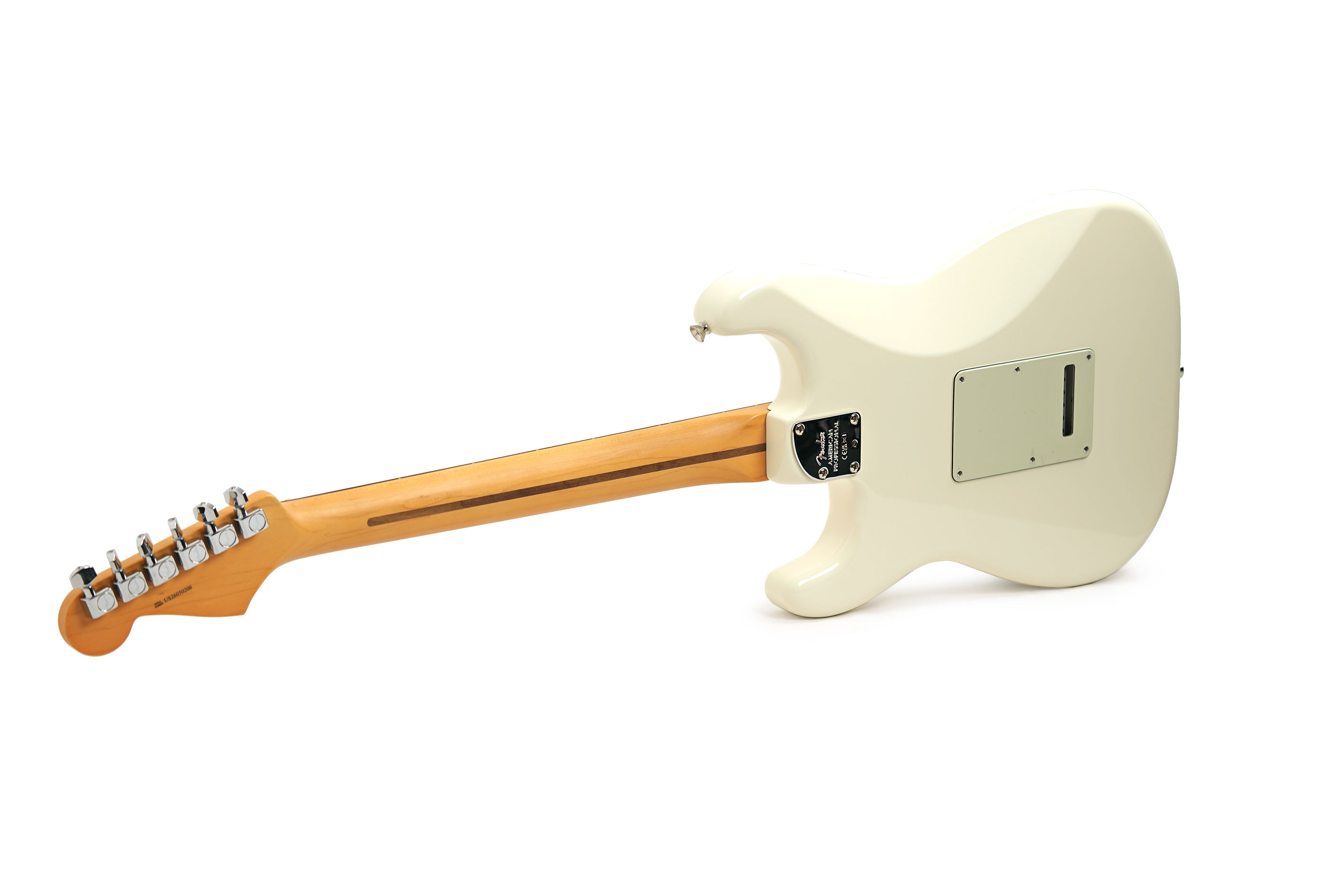Fender American Professional Stratocaster Olympic White Rosewood Fingerboard (2026) #US26050206