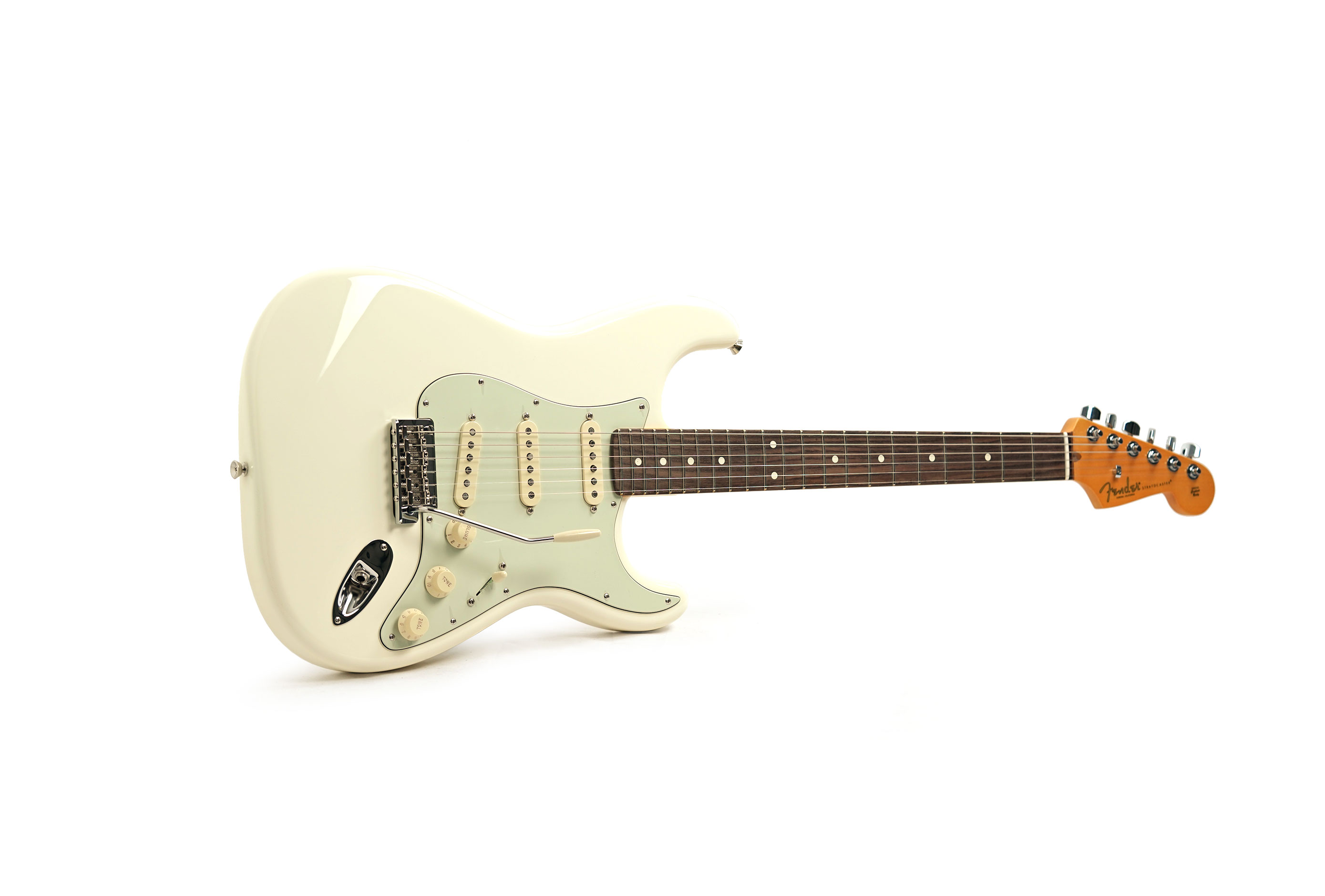 Fender American Professional Stratocaster Olympic White Rosewood Fingerboard (2026) #US26047802