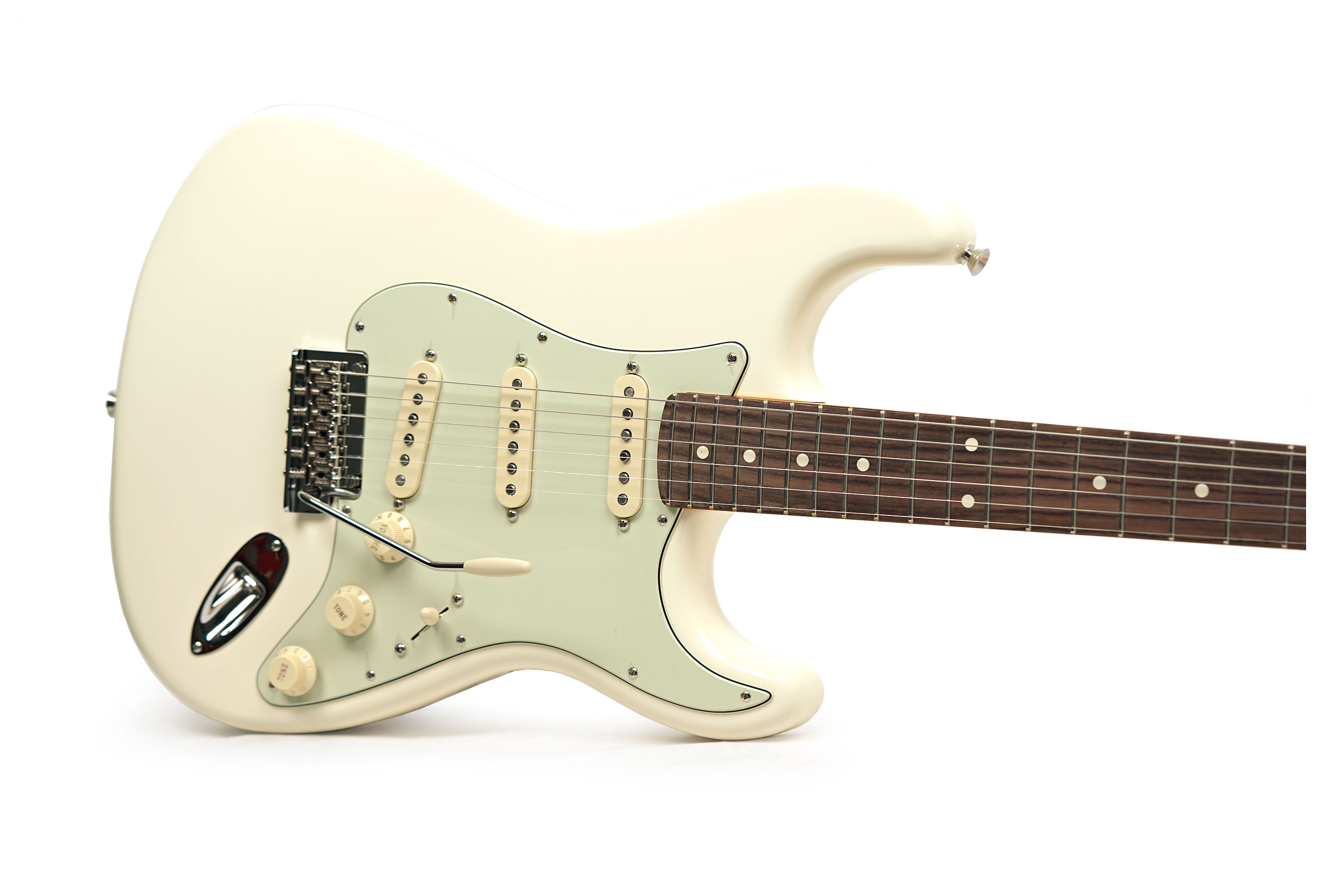 Fender American Professional Stratocaster Olympic White Rosewood Fingerboard (2026) #US26047802