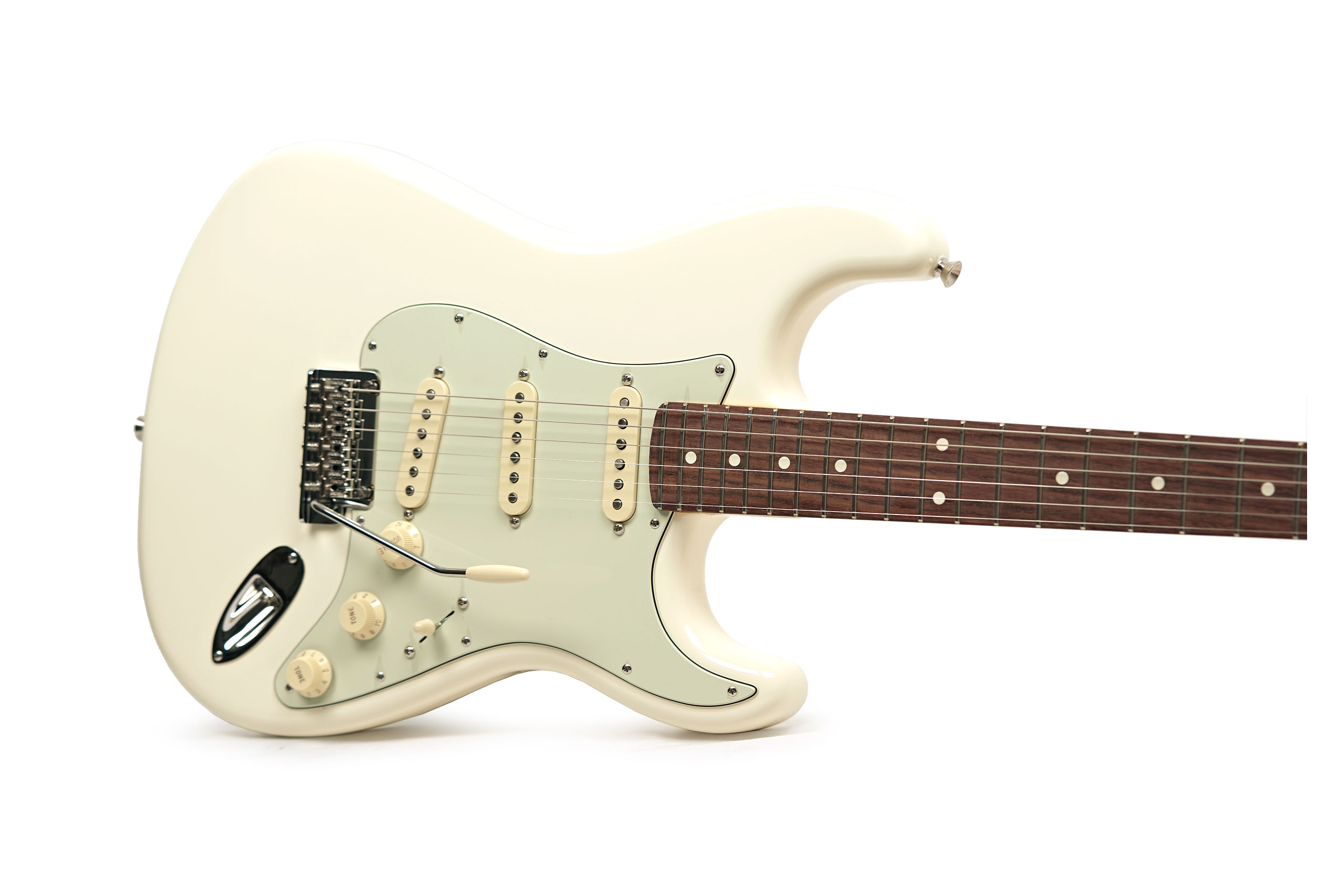 Fender American Professional Stratocaster Olympic White Rosewood Fingerboard (2026) #US26042189