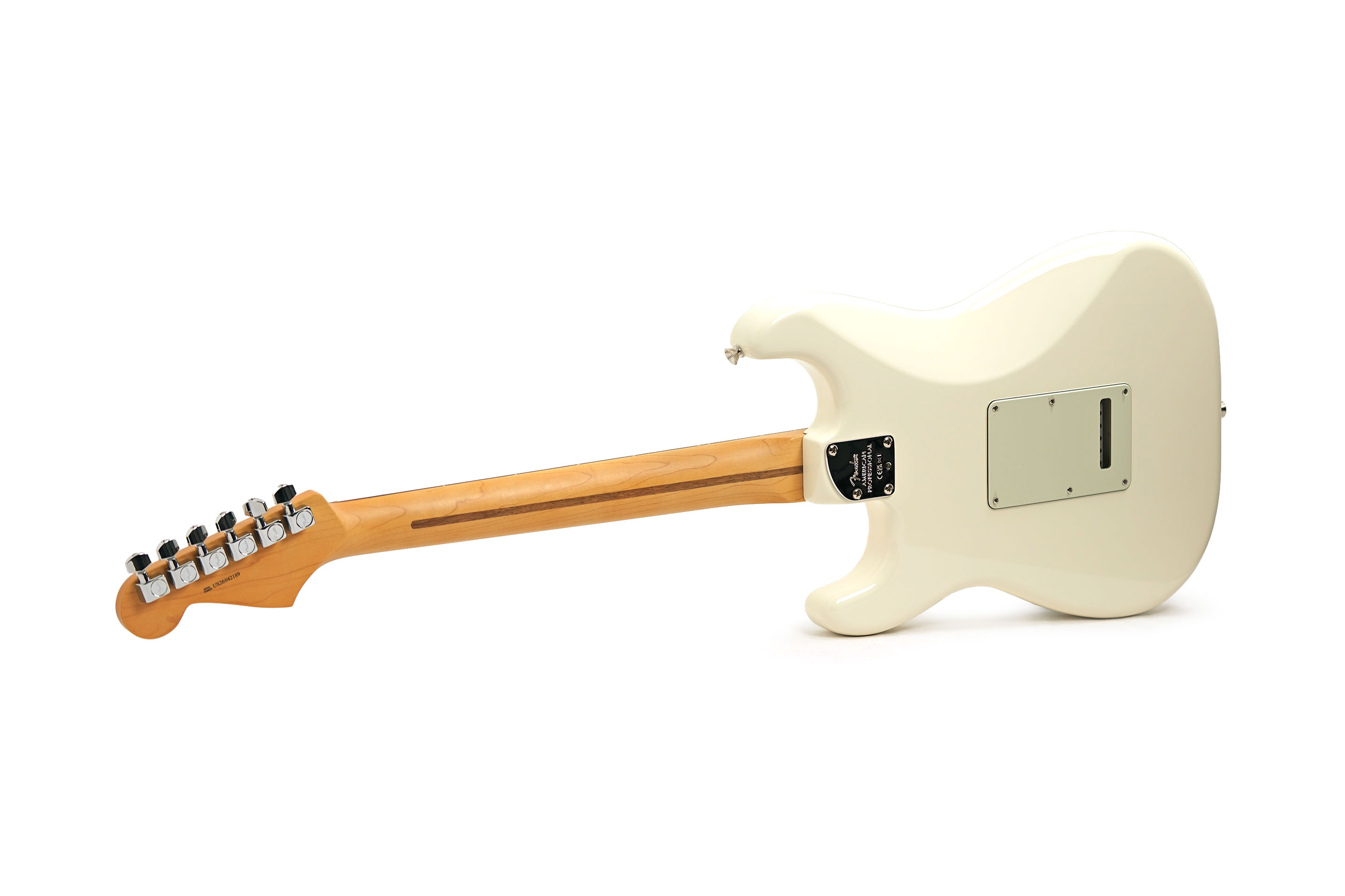 Fender American Professional Stratocaster Olympic White Rosewood Fingerboard (2026) #US26042189