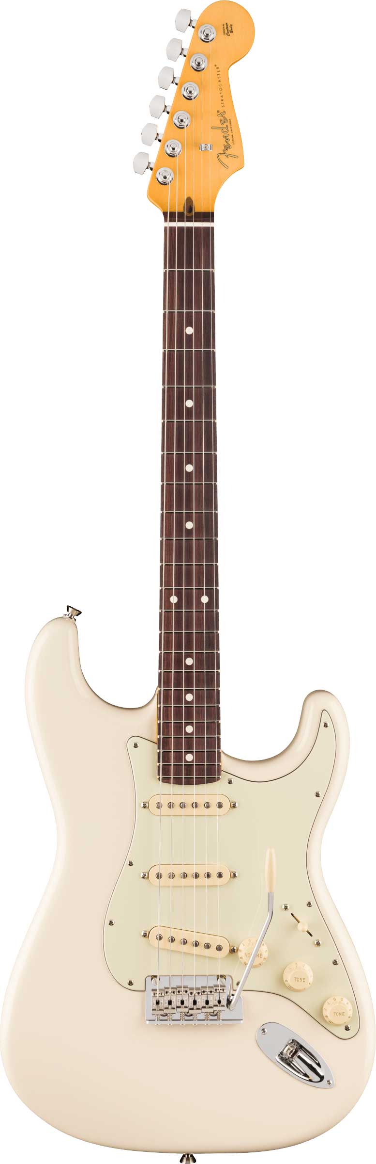 Fender American Professional Stratocaster Olympic White Rosewood Fingerboard (2026)