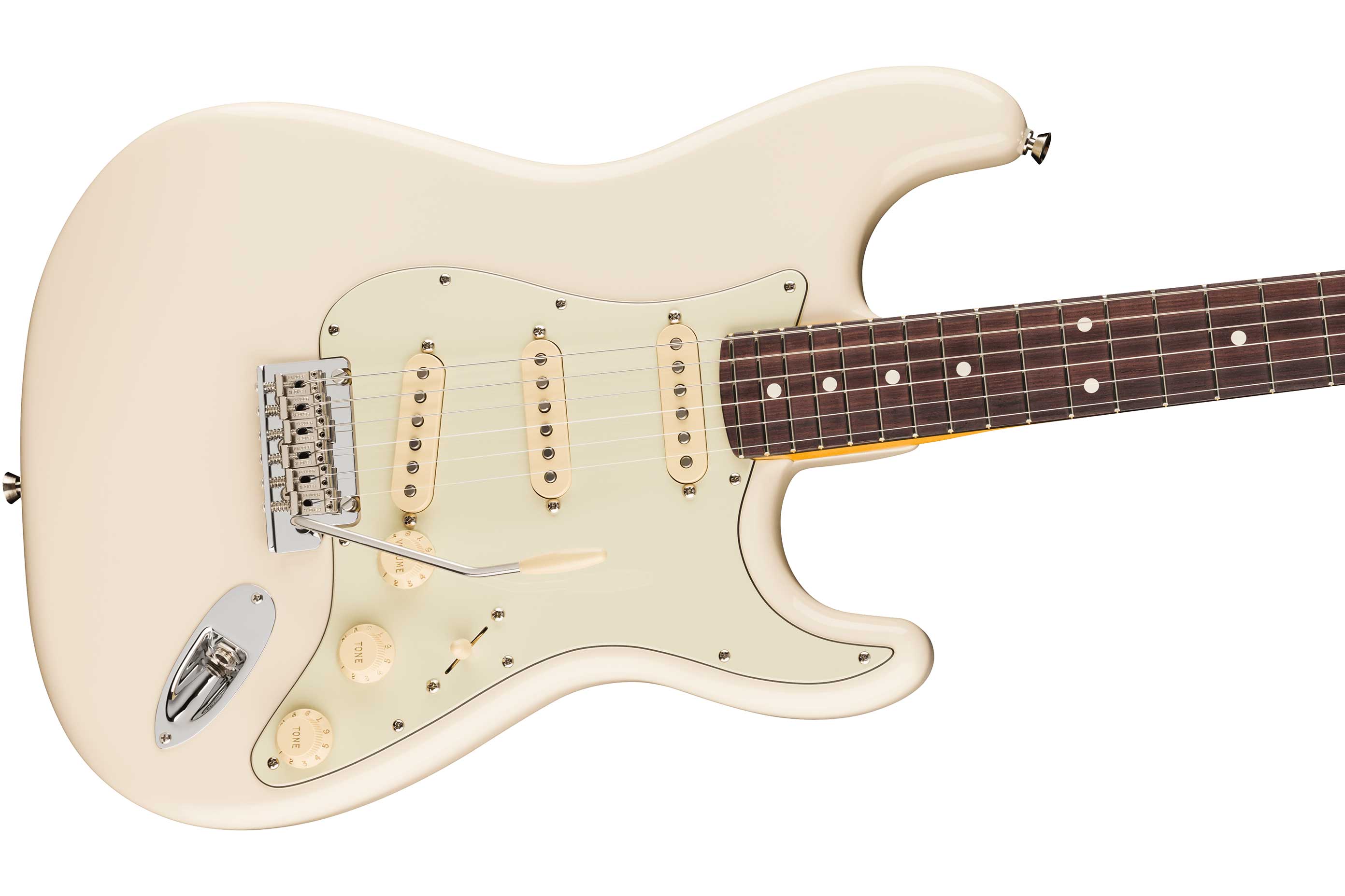 Fender American Professional Stratocaster Olympic White Rosewood Fingerboard (2026)