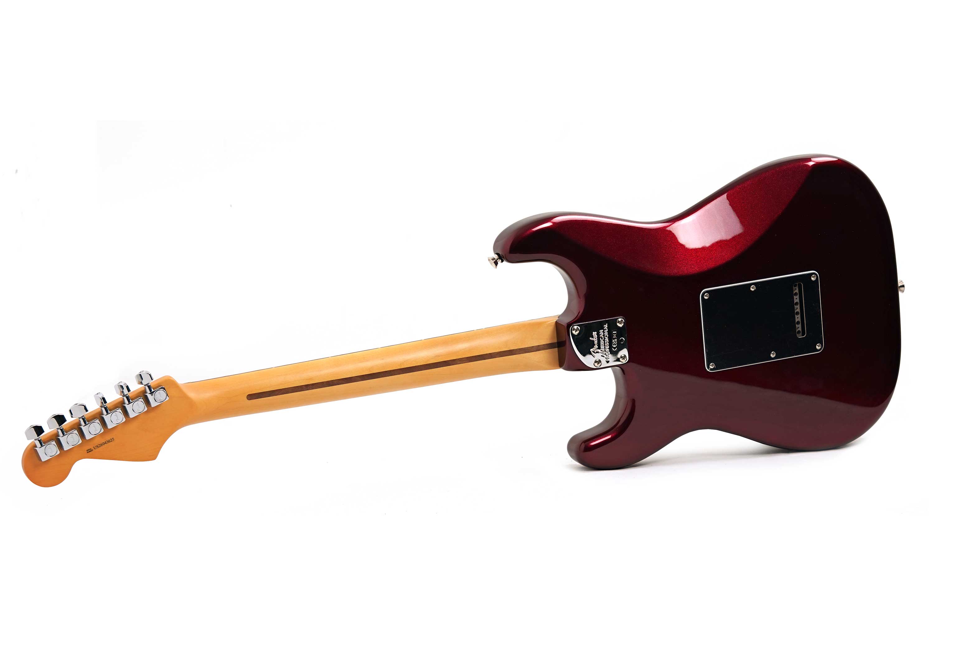 Fender American Professional Stratocaster Oxblood Rosewood Fingerboard (2026) #US26043625