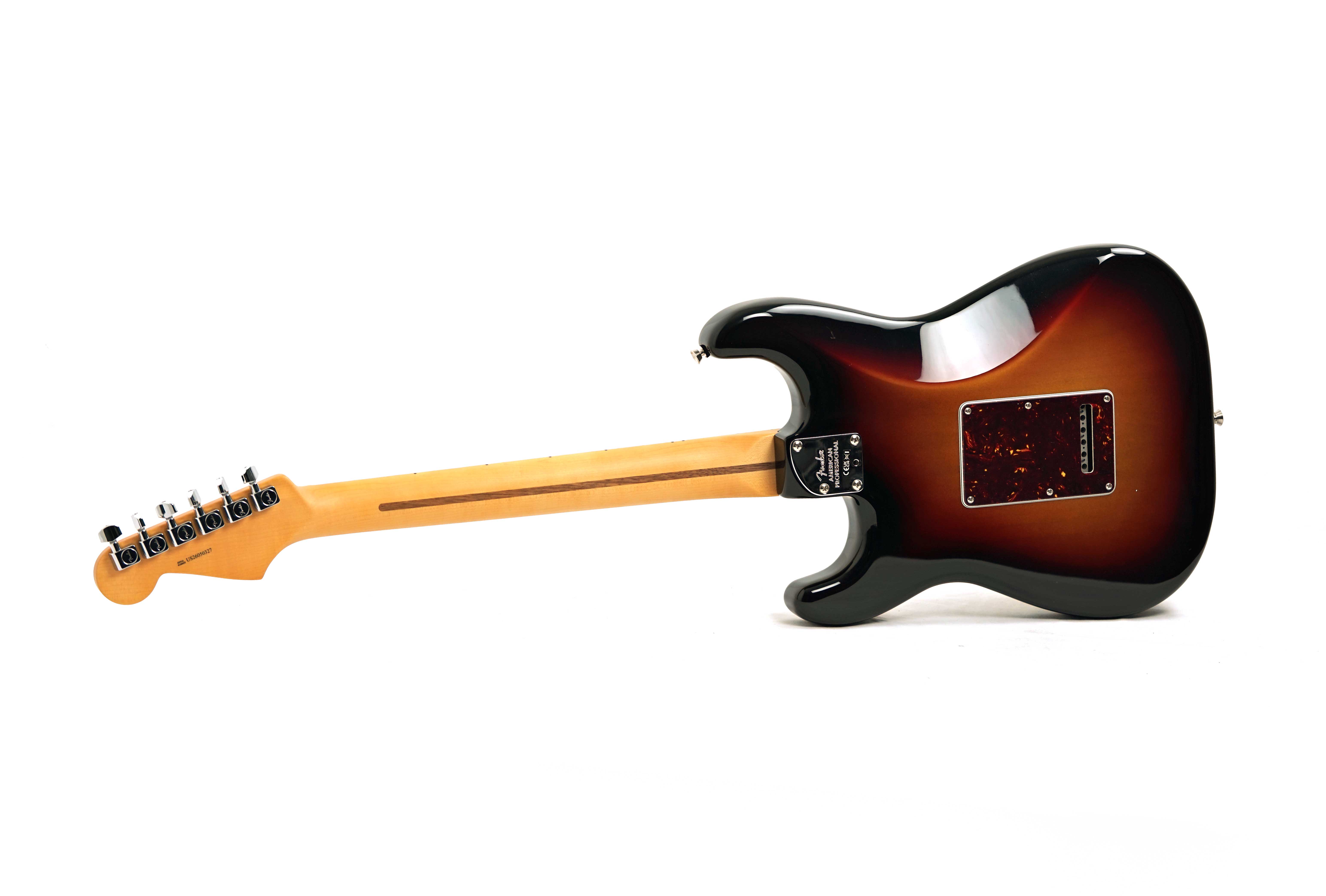 Fender American Professional Stratocaster 3 Colour Sunburst Maple Fingerboard (2026) #US26050327