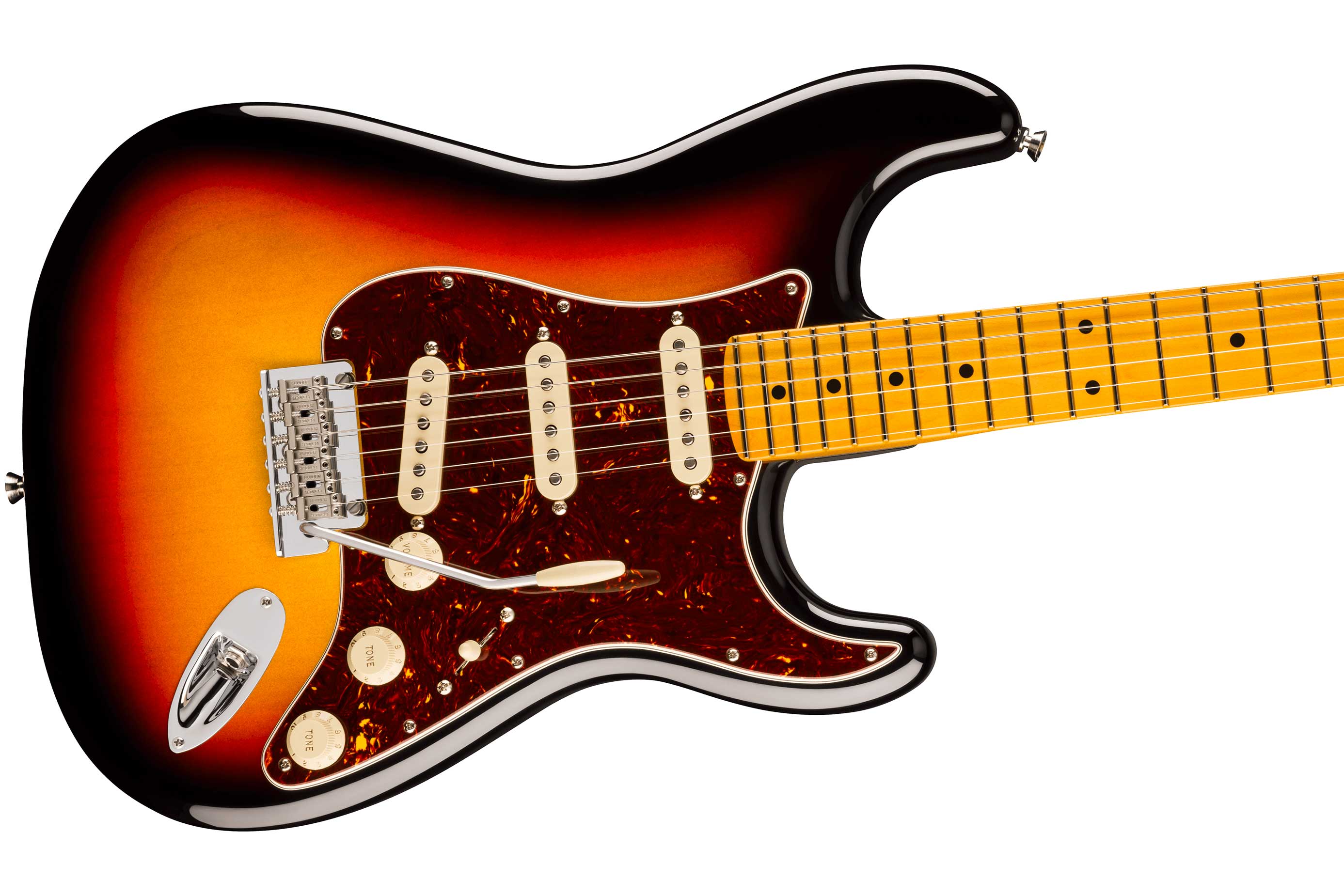 Fender American Professional Stratocaster 3 Colour Sunburst Maple Fingerboard (2026)
