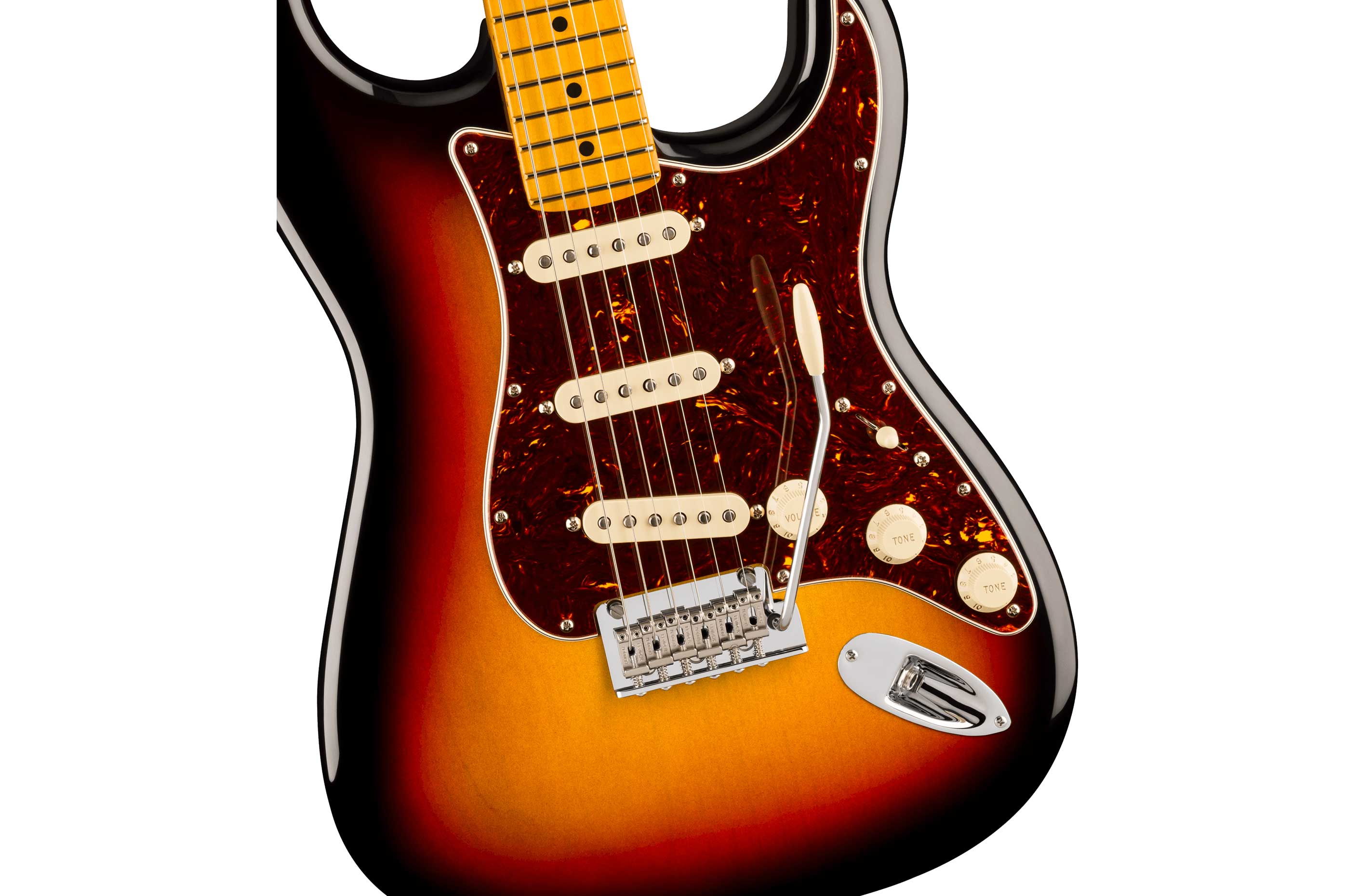 Fender American Professional Stratocaster 3 Colour Sunburst Maple Fingerboard (2026)