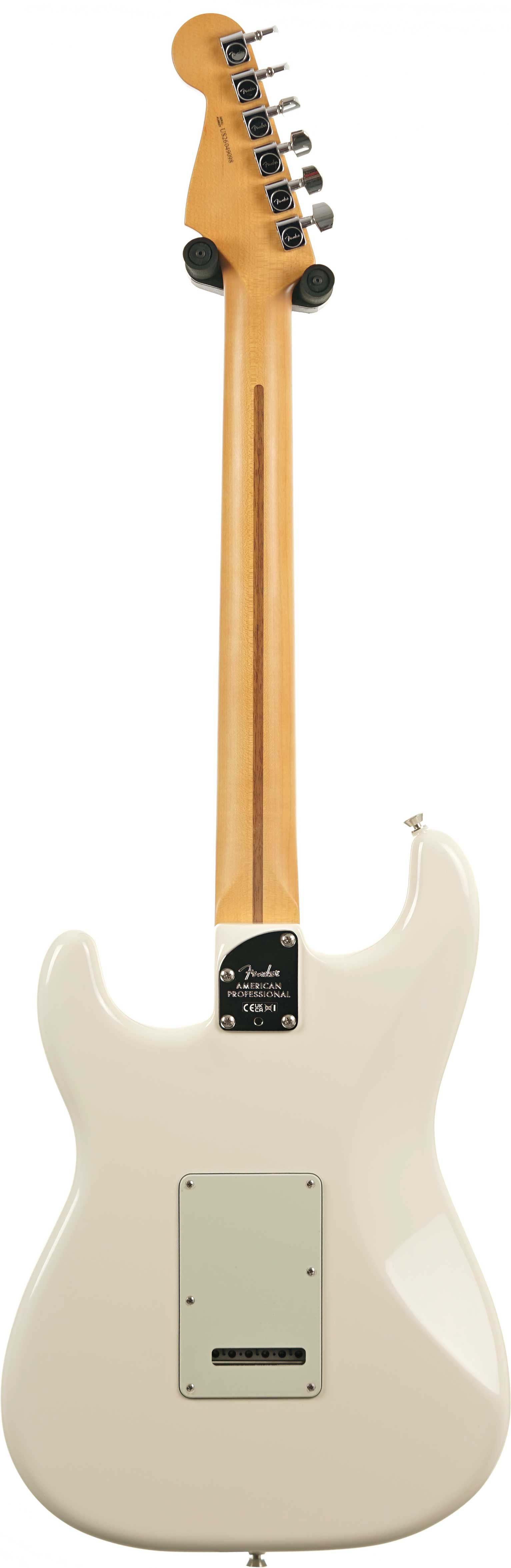 Fender American Professional Stratocaster Olympic White Maple Fingerboard (2026) #US26049098