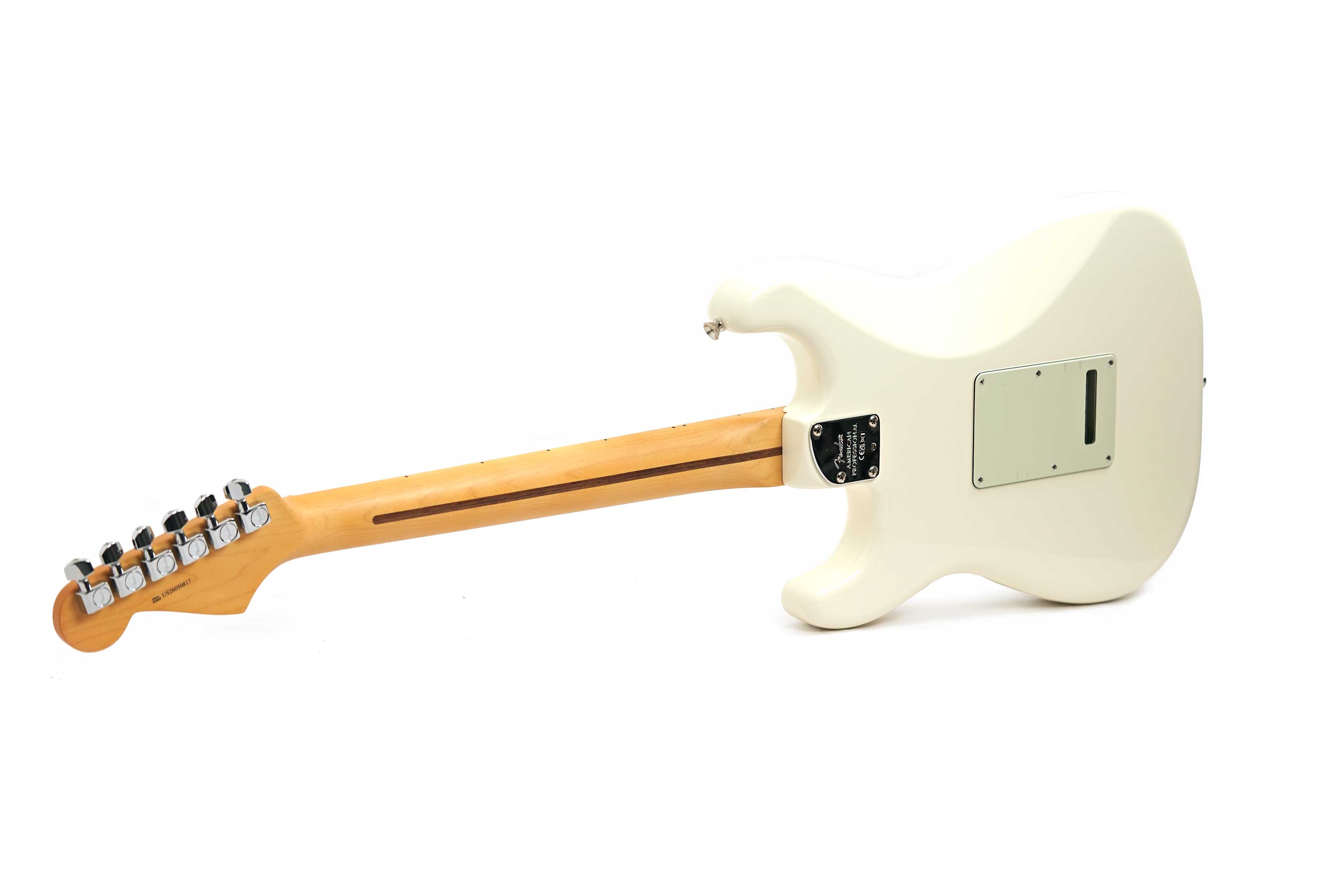 Fender American Professional Stratocaster Olympic White Maple Fingerboard (2026) #US26050817