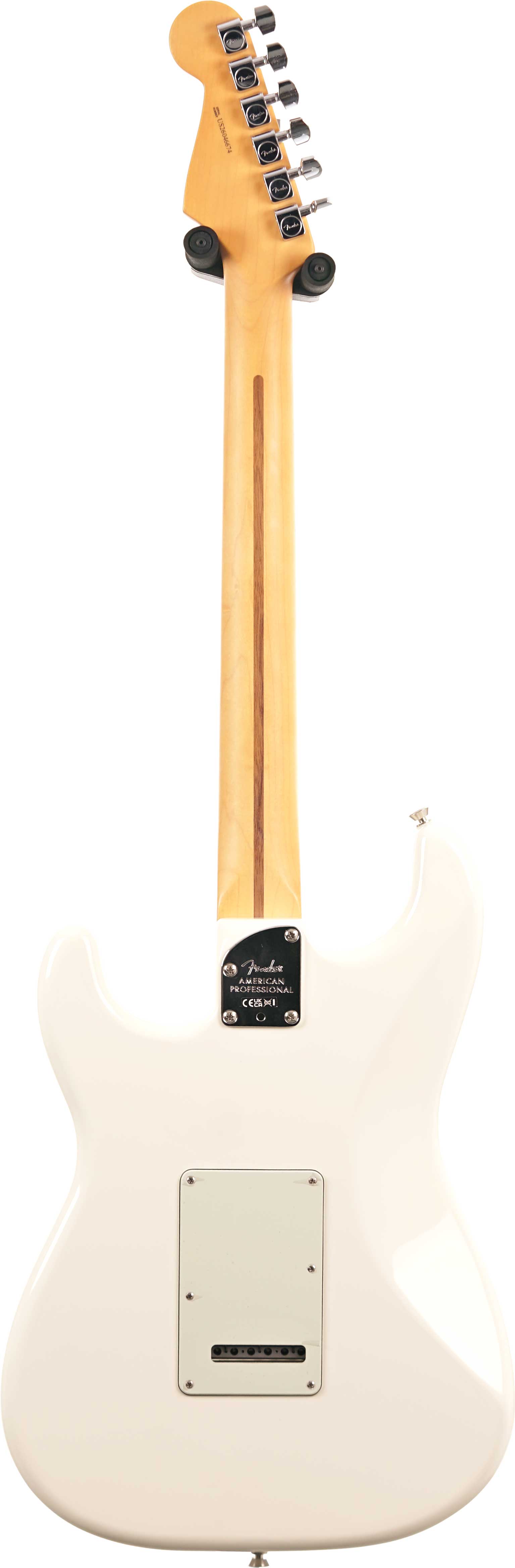 Fender American Professional Stratocaster Olympic White Maple Fingerboard (2026) #US26046674