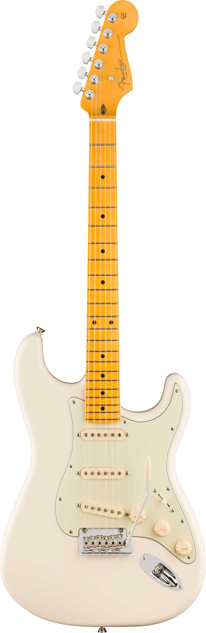 Fender American Professional Stratocaster Olympic White Maple Fingerboard (2026)