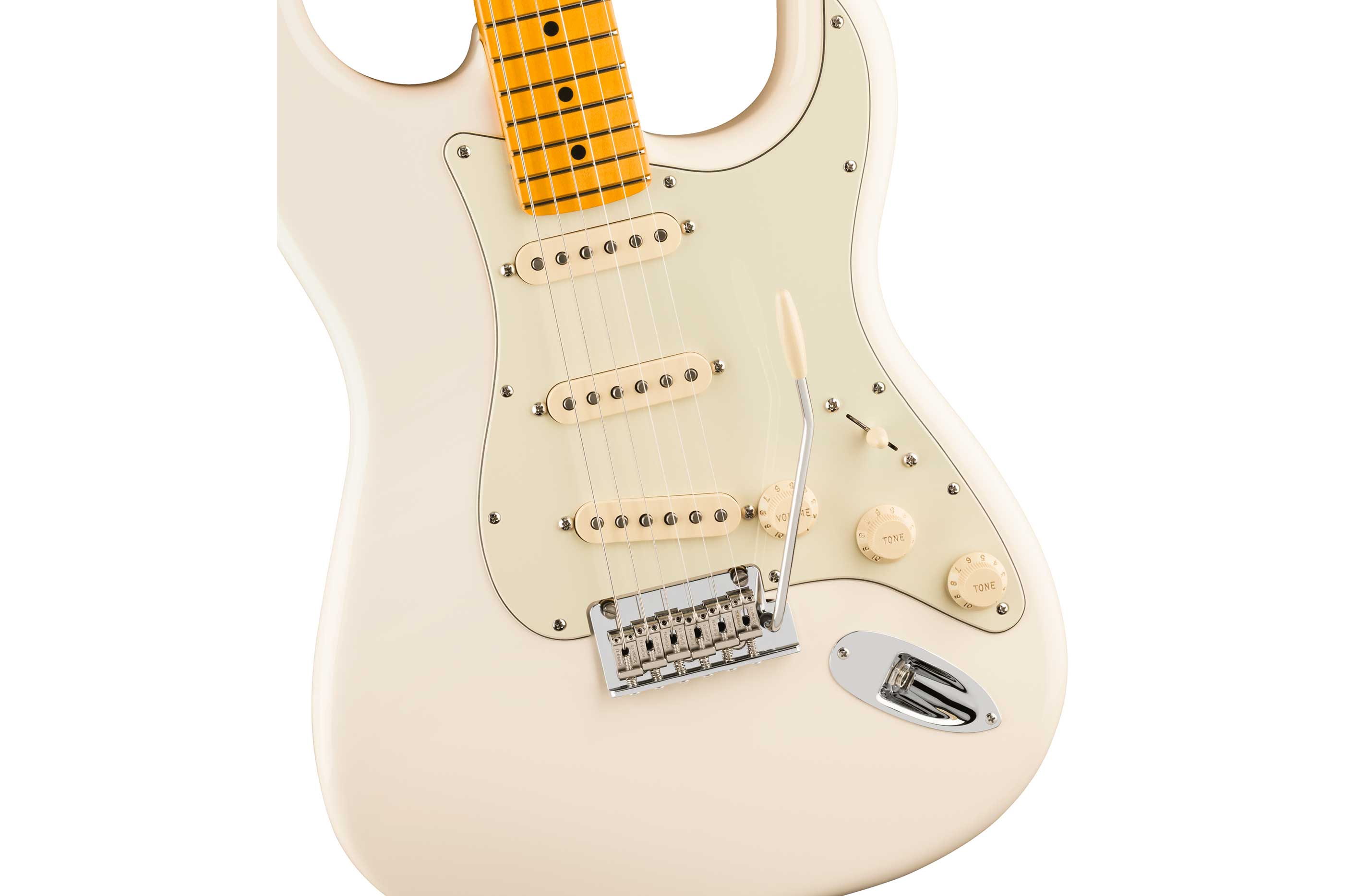 Fender American Professional Stratocaster Olympic White Maple Fingerboard (2026)