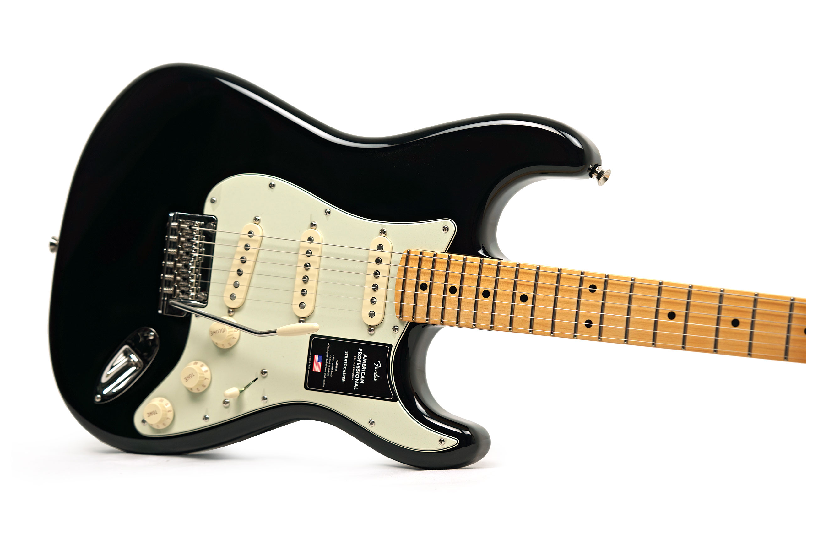 Fender American Professional Stratocaster Black Maple Fingerboard (2026) #US26050743