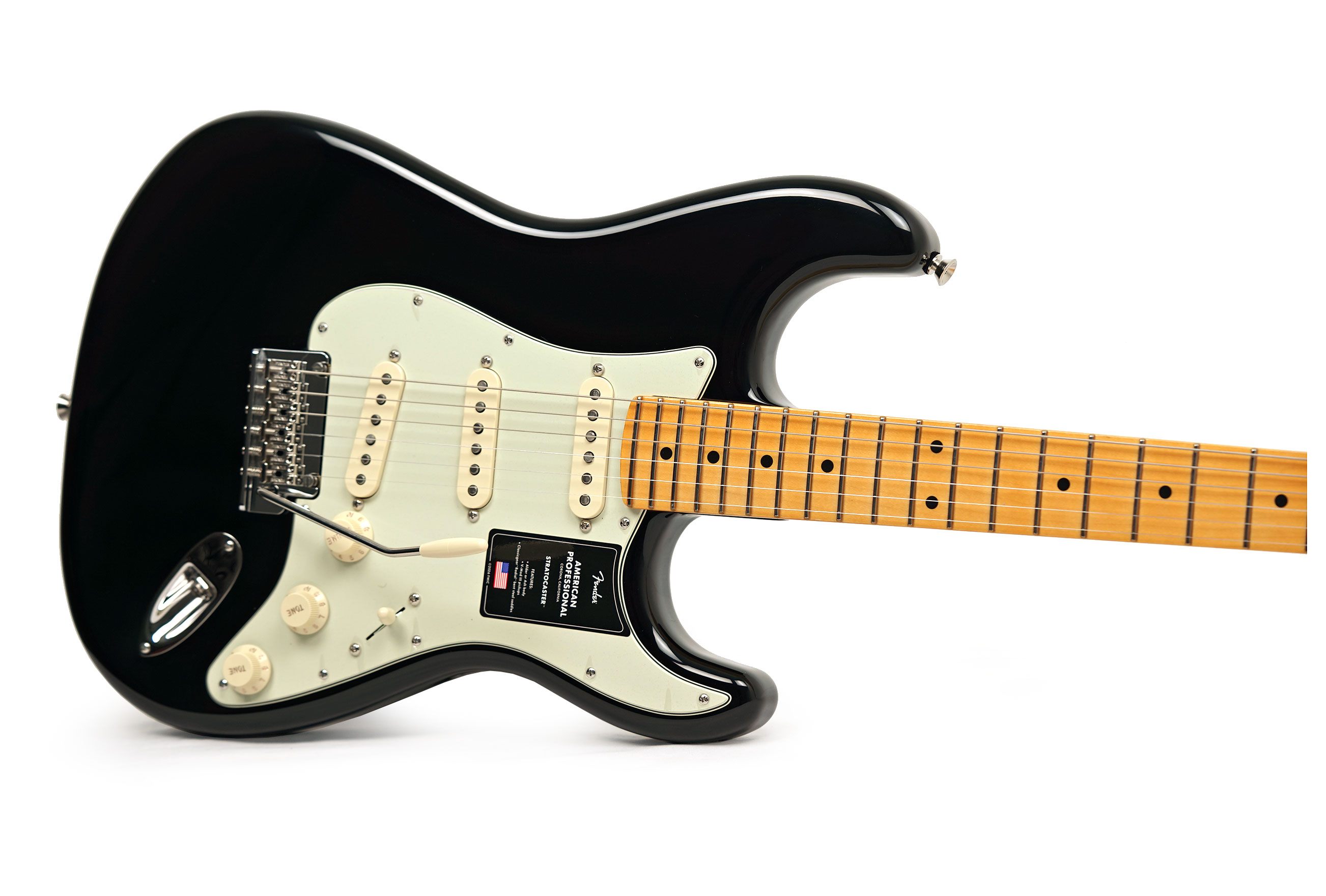 Fender American Professional Stratocaster Black Maple Fingerboard (2026) #US26044104