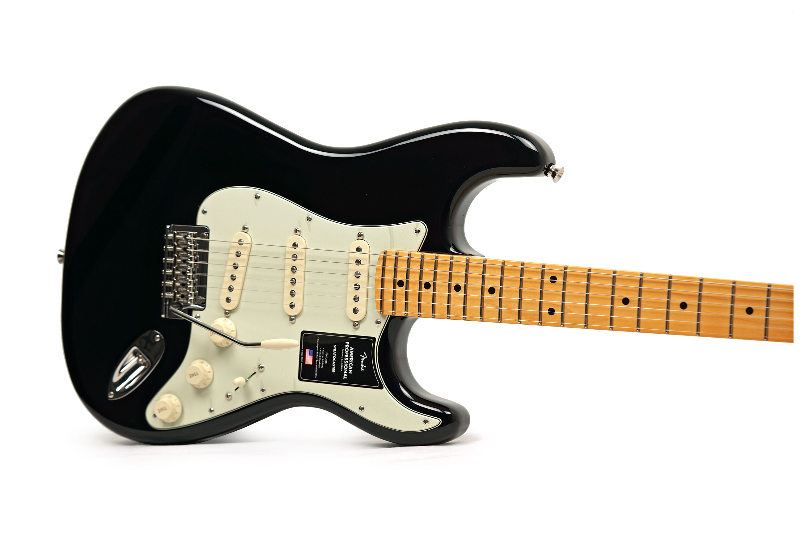 Fender American Professional Stratocaster Black Maple Fingerboard (2026) #US26044113