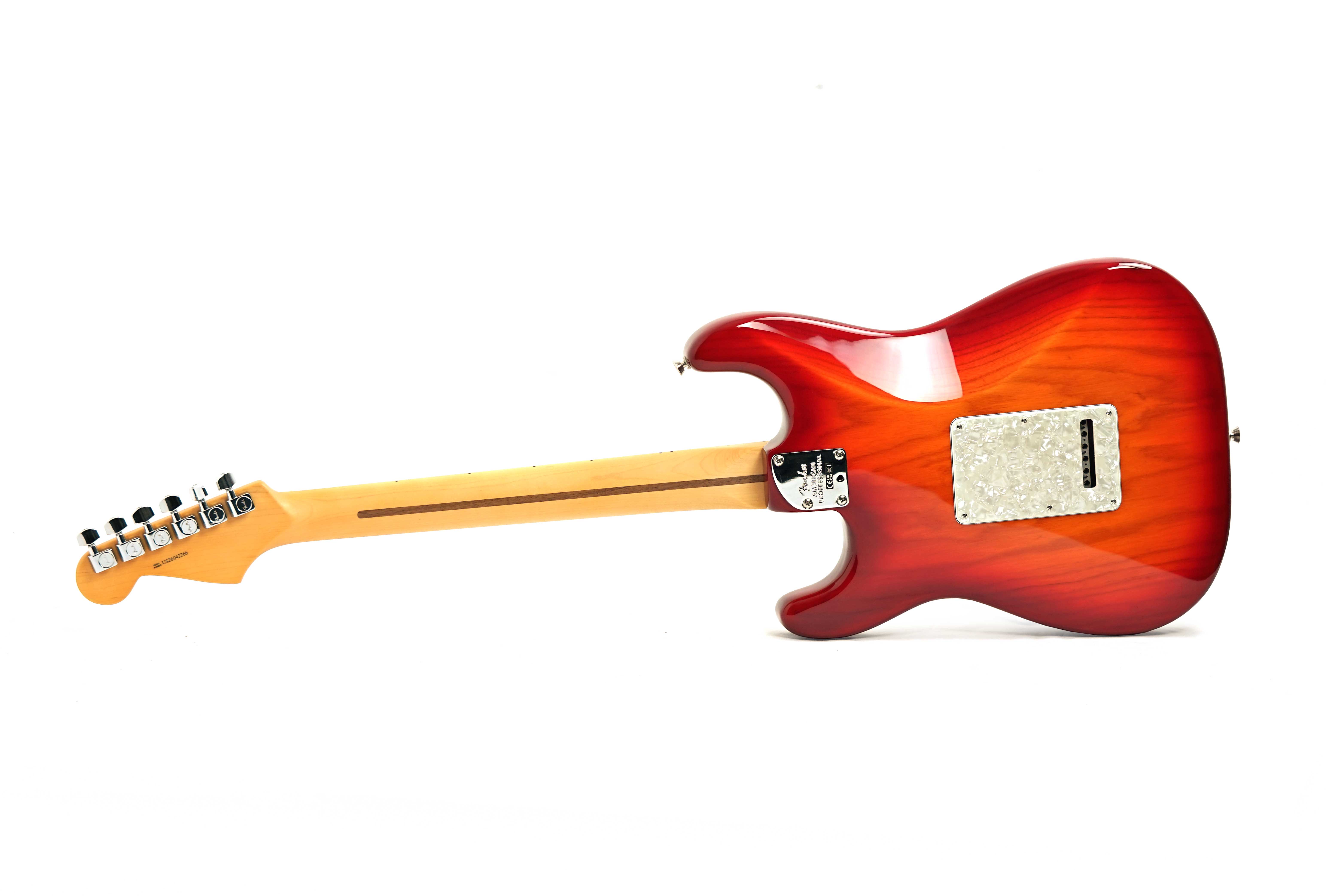 Fender American Professional Stratocaster Aged Cherry Burst Maple Fingerboard (2026) #US26042266
