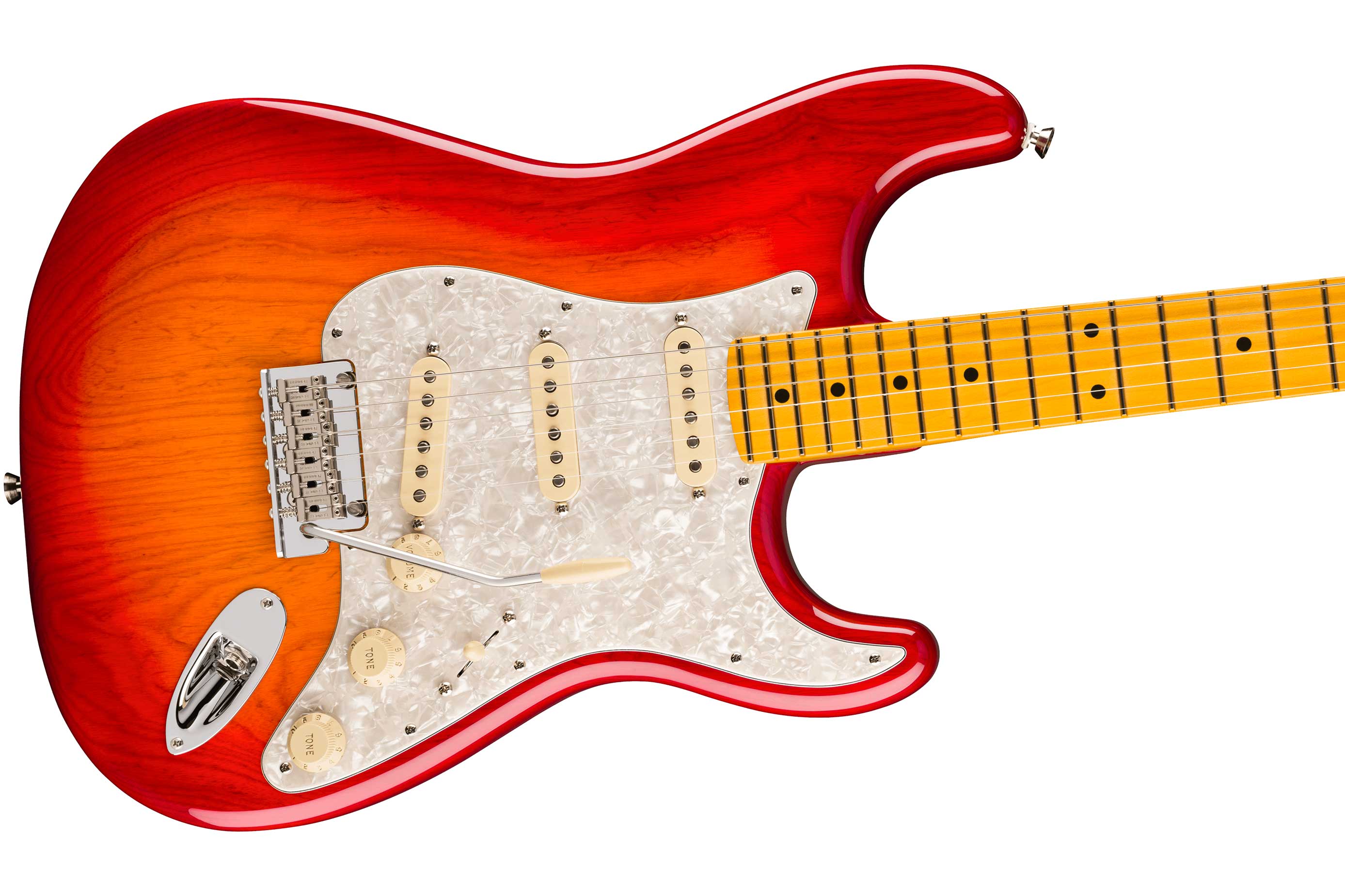 Fender American Professional Stratocaster Aged Cherry Burst Maple Fingerboard (2026)