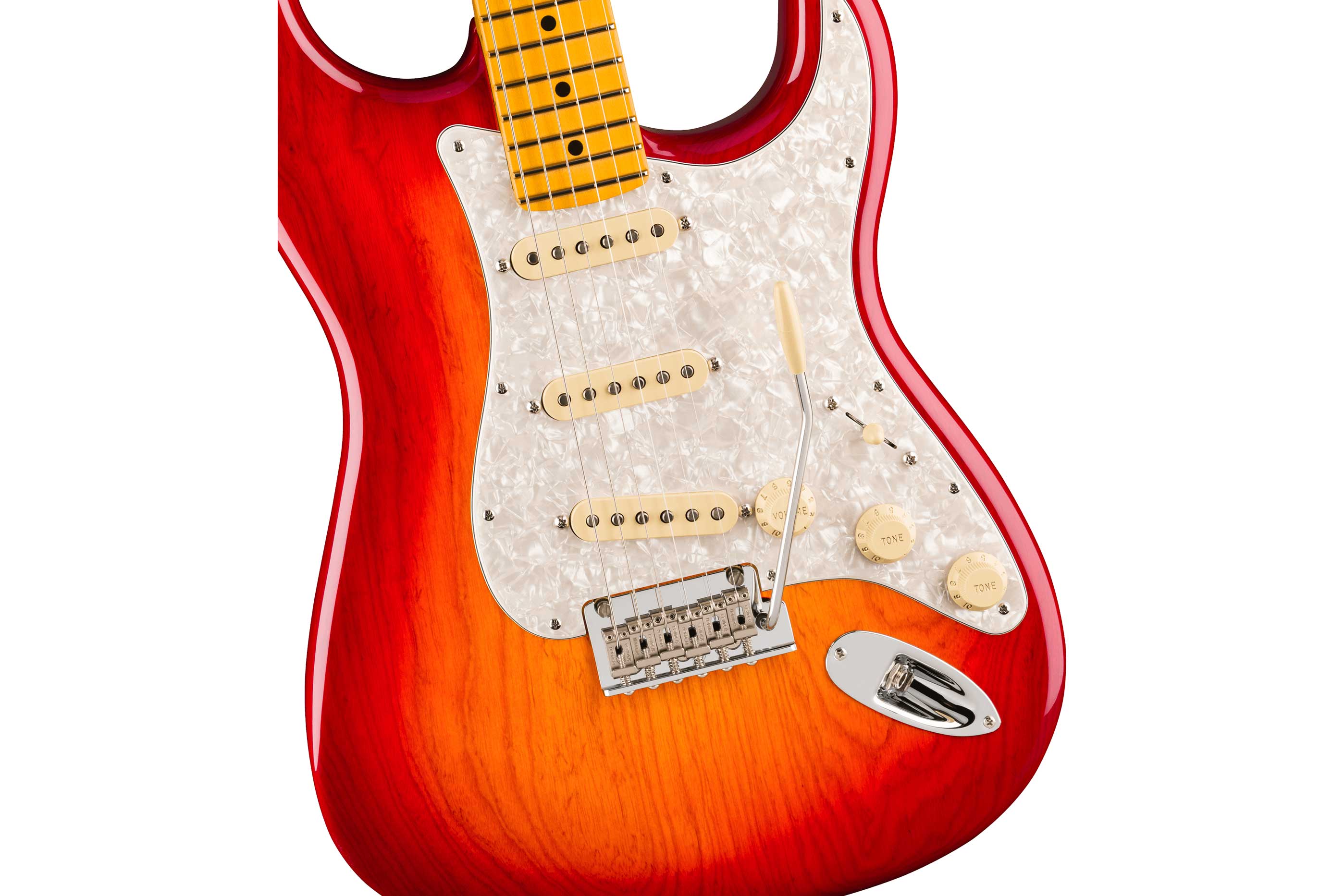 Fender American Professional Stratocaster Aged Cherry Burst Maple Fingerboard (2026)