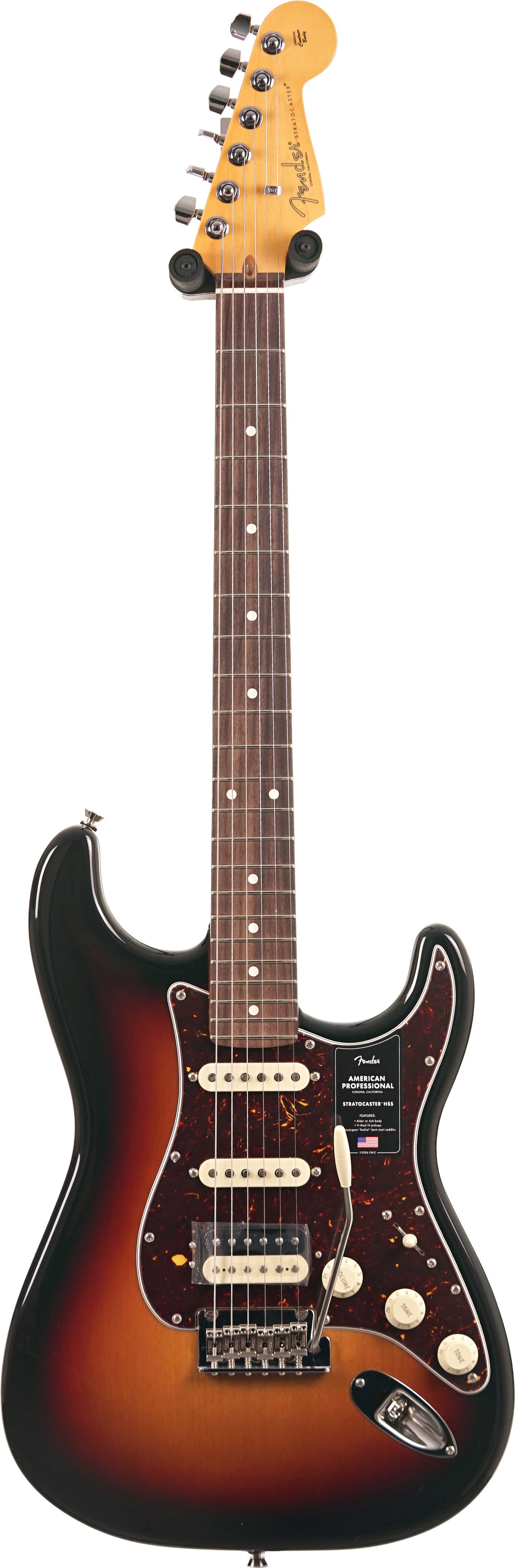 Fender American Professional Stratocaster HSS 3 Colour Sunburst Rosewood Fingerboard (2026) #US26060292