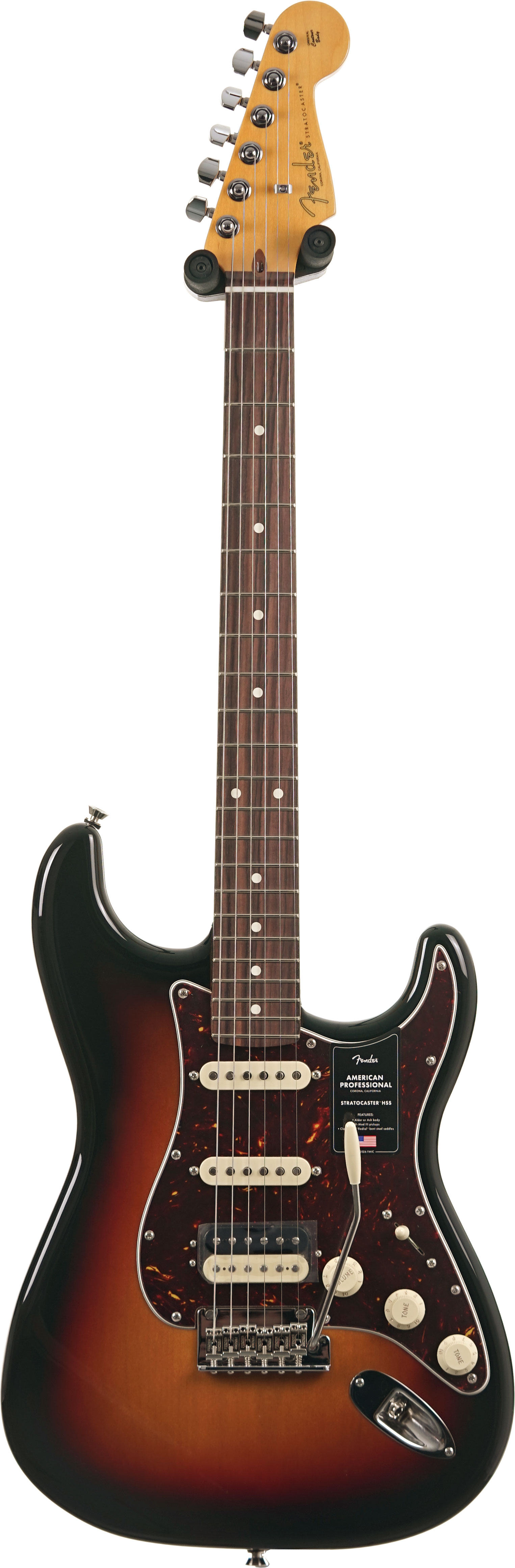 Fender American Professional Stratocaster HSS 3 Colour Sunburst Rosewood Fingerboard (2026) #US26045239