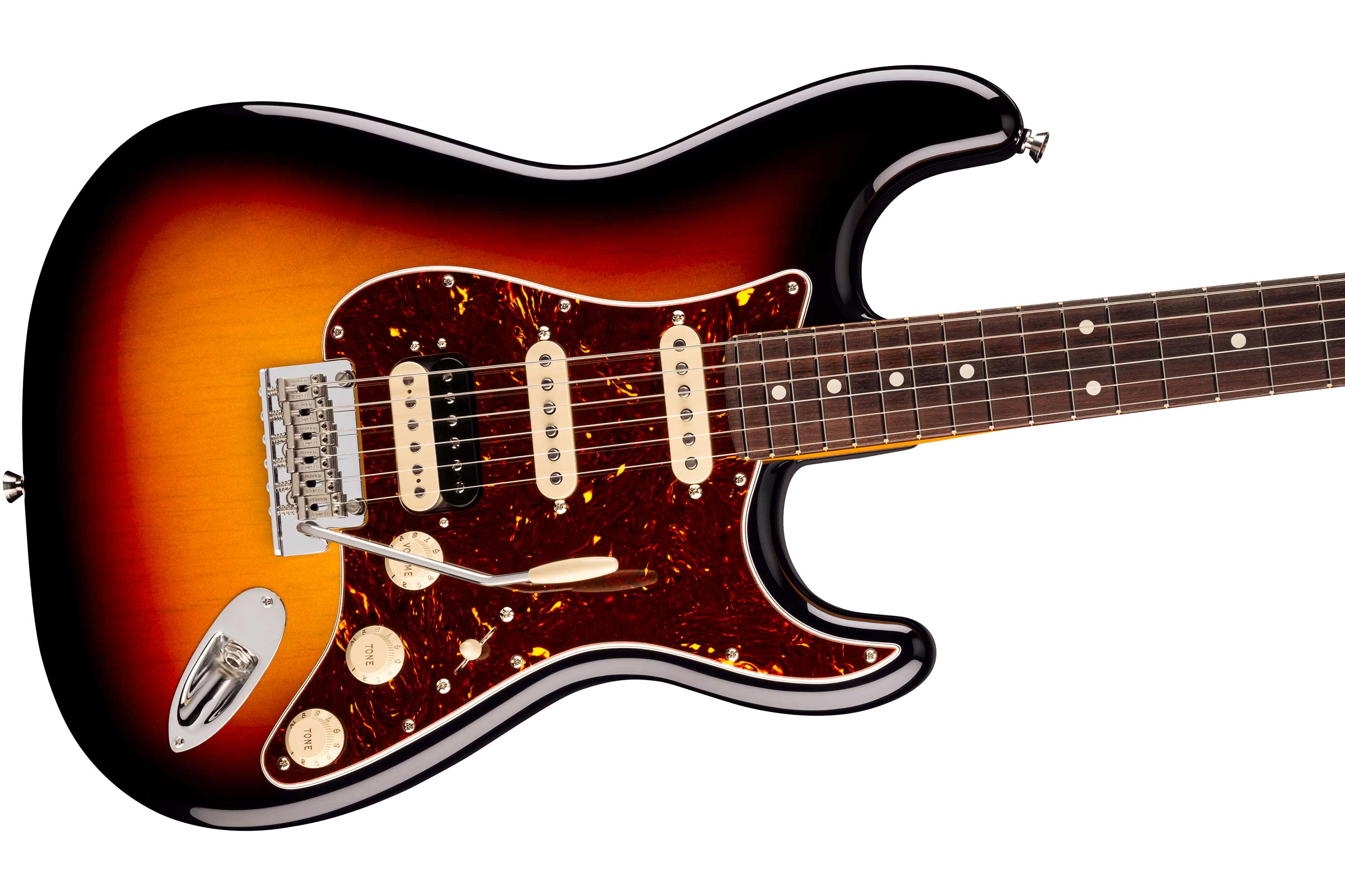 Fender American Professional Stratocaster HSS 3 Colour Sunburst Rosewood Fingerboard (2026)