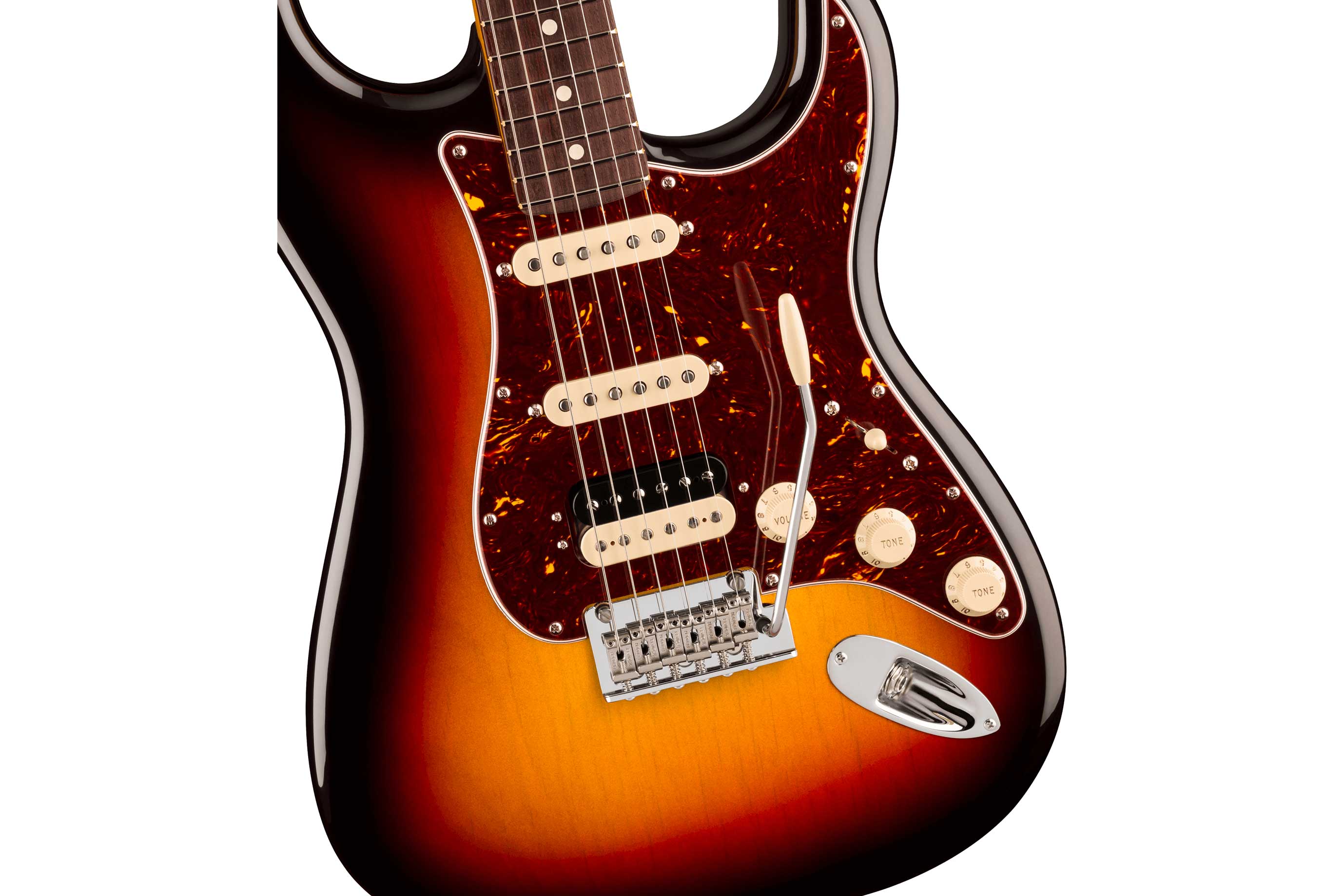 Fender American Professional Stratocaster HSS 3 Colour Sunburst Rosewood Fingerboard (2026)