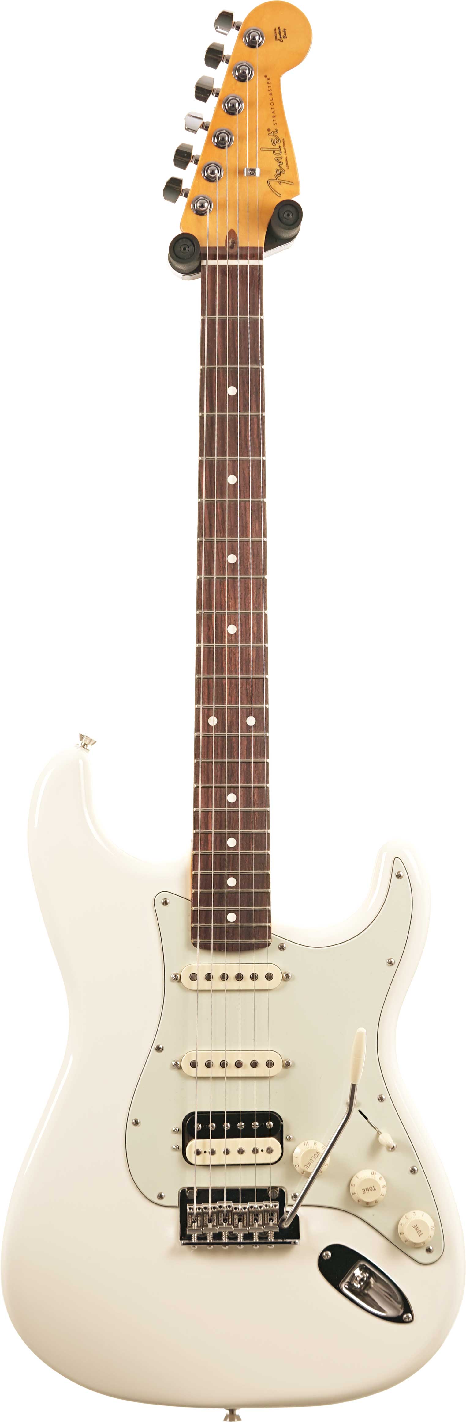 Fender American Professional Stratocaster HSS Olympic White Rosewood Fingerboard (2026) #US26042102