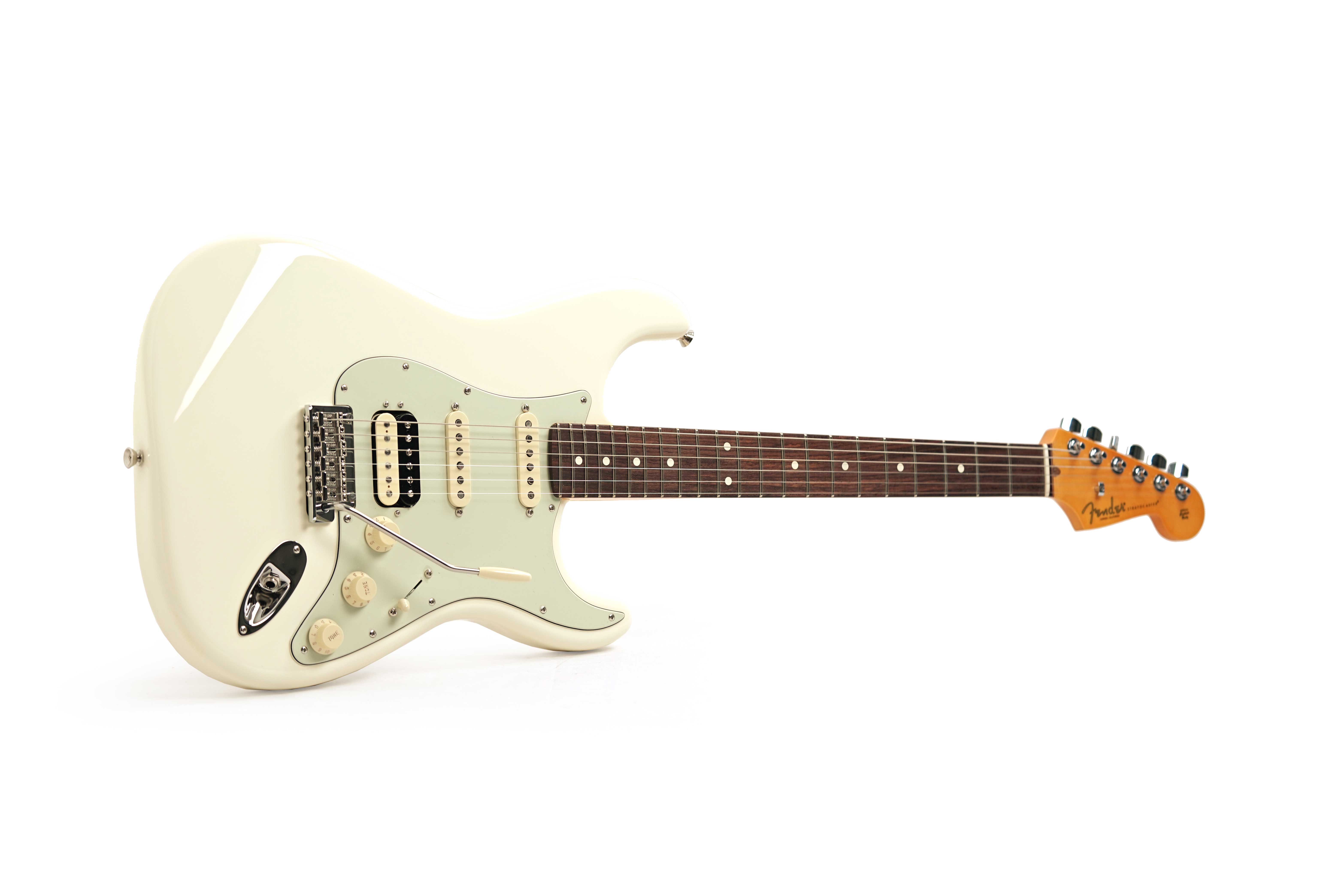 Fender American Professional Stratocaster HSS Olympic White Rosewood Fingerboard (2026) #US26042102