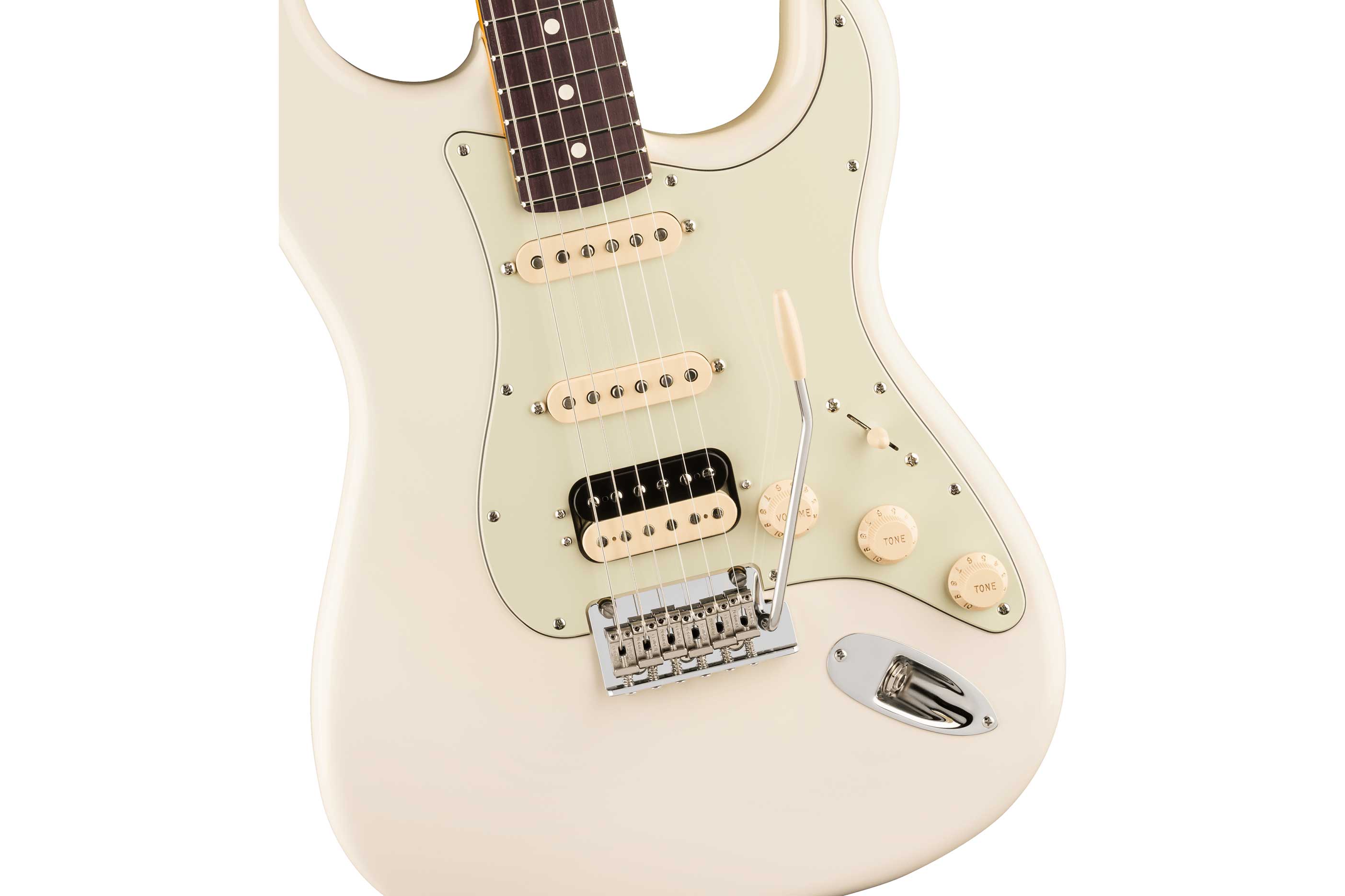 Fender American Professional Stratocaster HSS Olympic White Rosewood Fingerboard (2026)