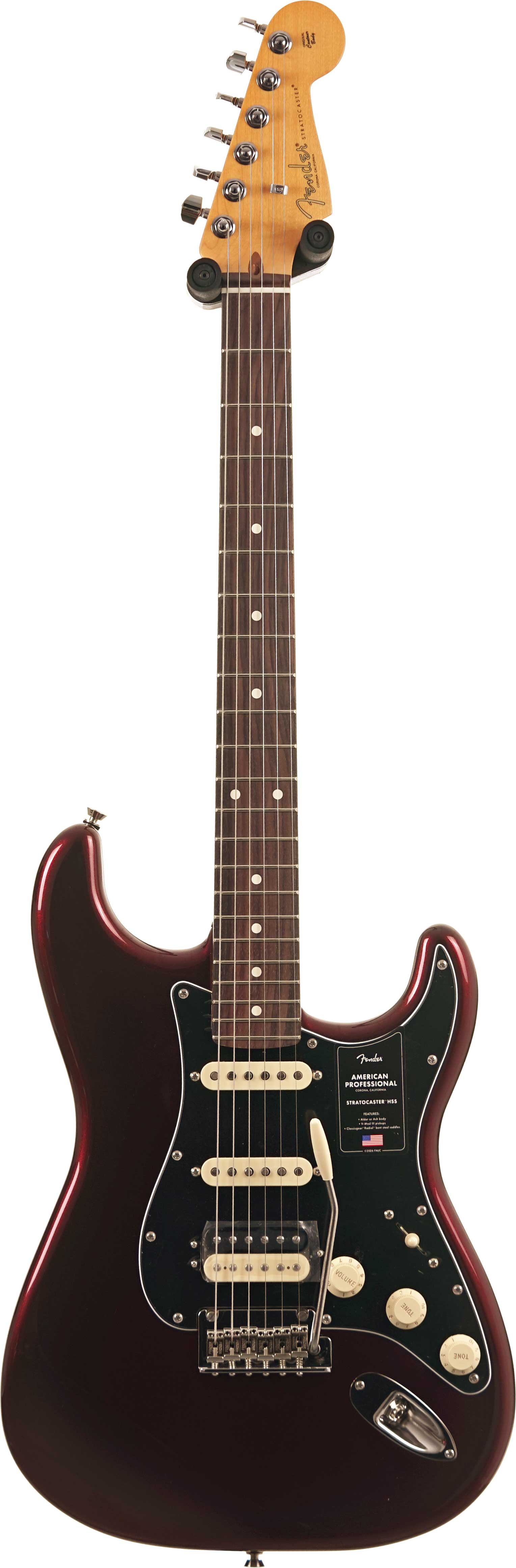 Fender American Professional Stratocaster HSS Oxblood Rosewood Fingerboard (2026) #US26059216