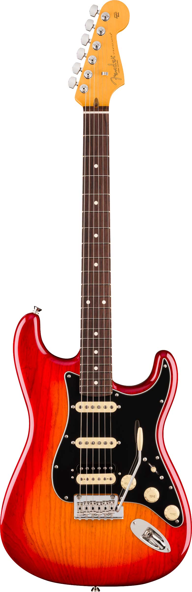 Fender American Professional Stratocaster HSS Aged Cherry Burst Rosewood Fingerboard (2026)