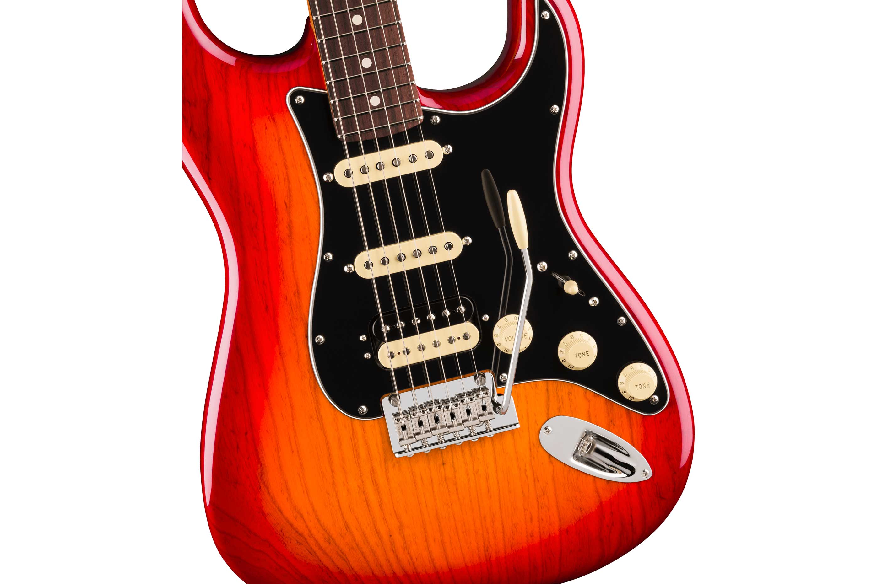 Fender American Professional Stratocaster HSS Aged Cherry Burst Rosewood Fingerboard (2026)