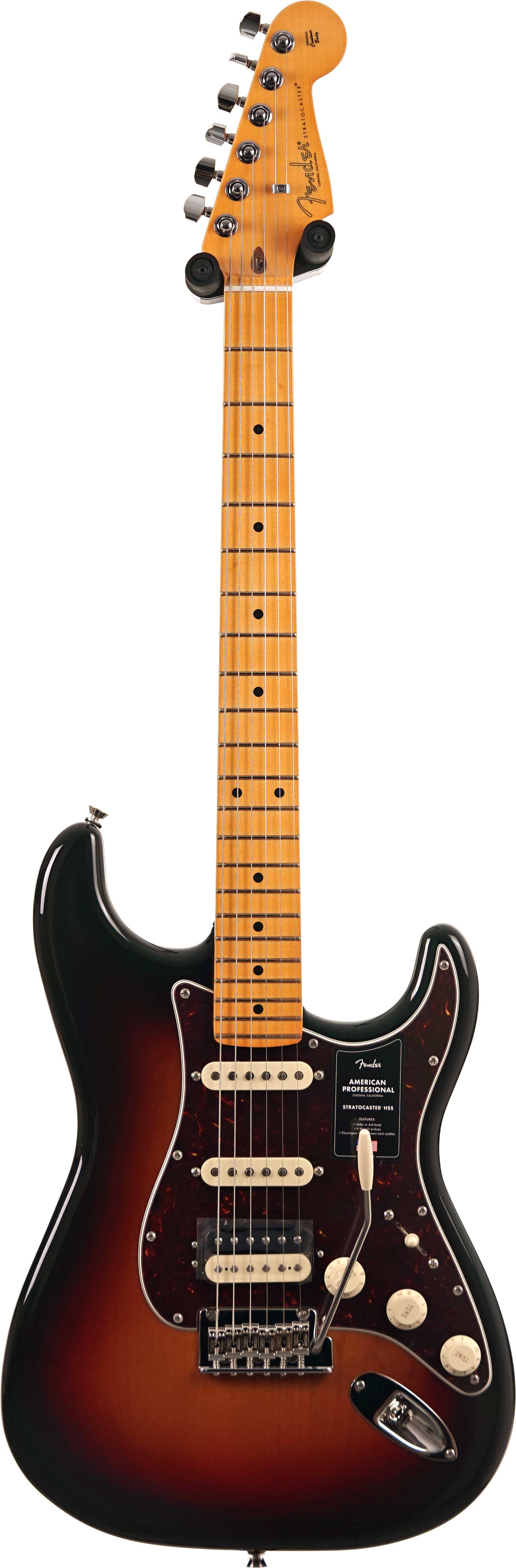 Fender American Professional Stratocaster HSS 3 Colour Sunburst Maple Fingerboard (2026) #US26041555