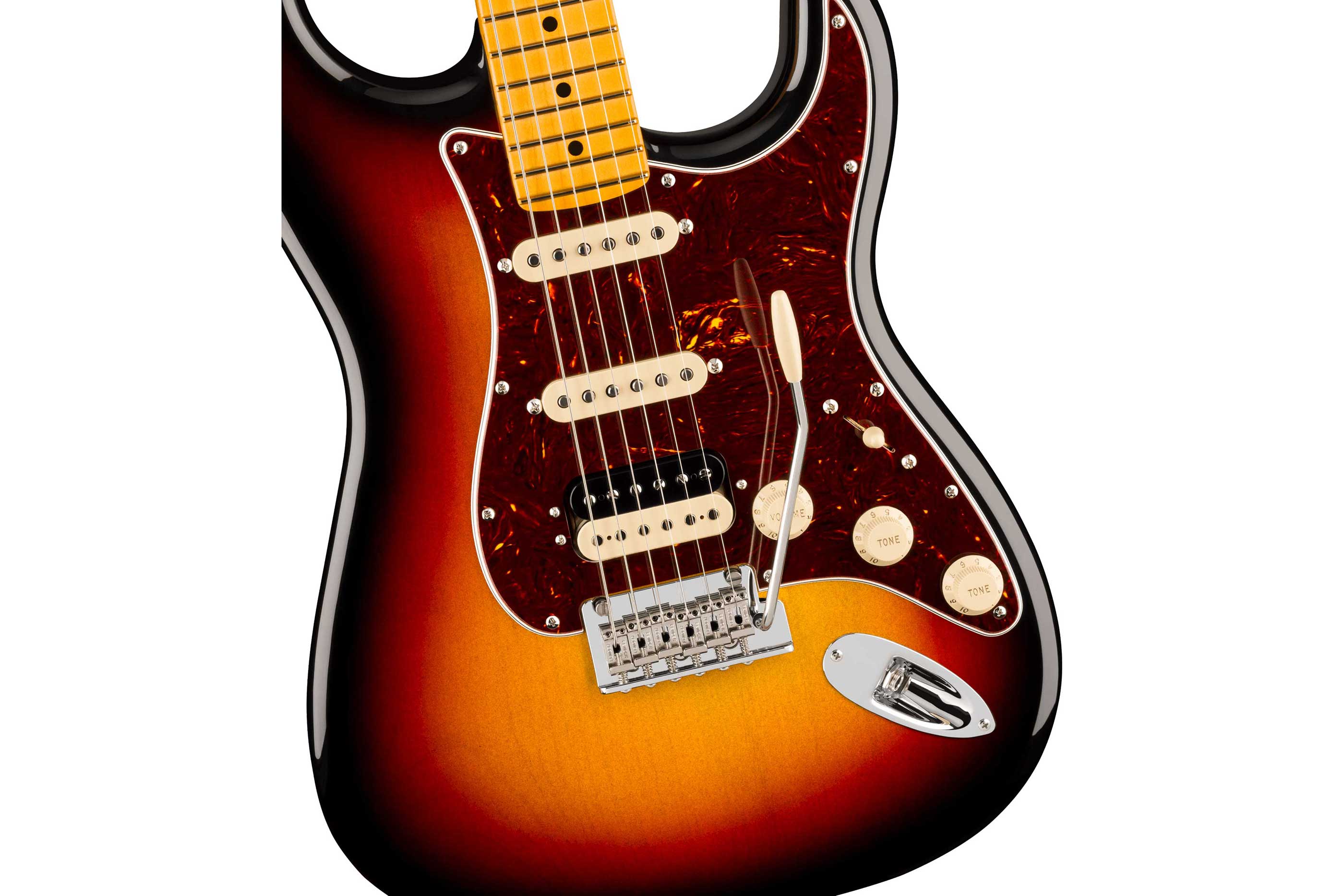 Fender American Professional Stratocaster HSS 3 Colour Sunburst Maple Fingerboard (2026)