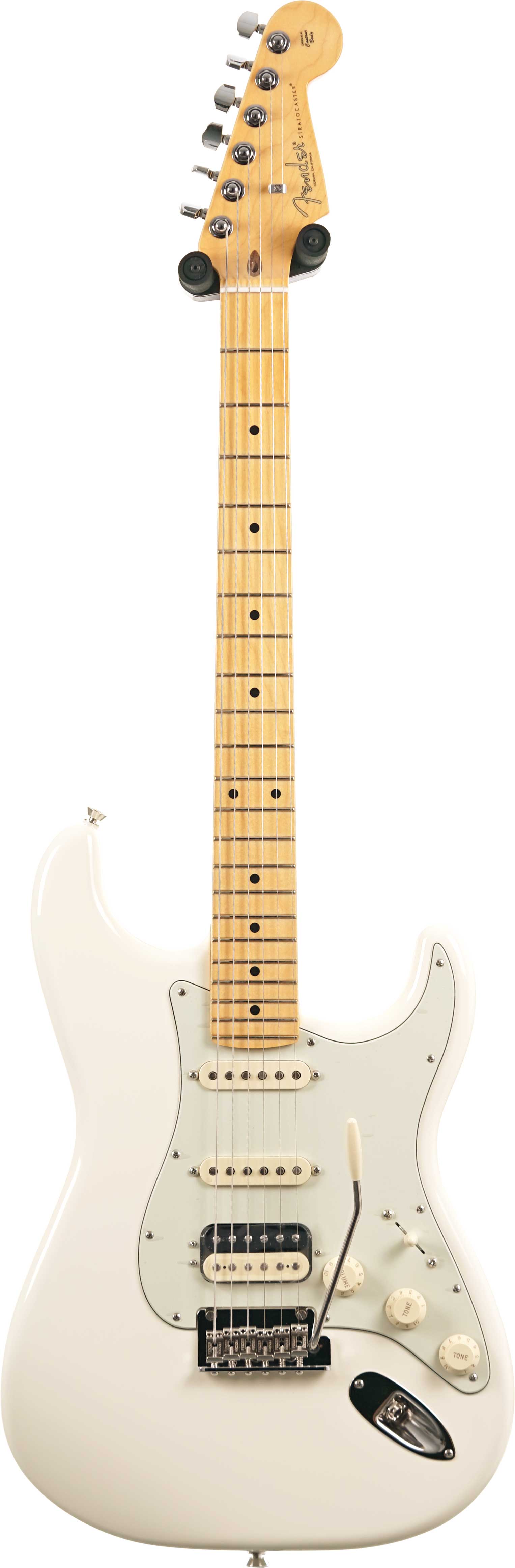 Fender American Professional Stratocaster HSS Olympic White Maple Fingerboard (2026) #US26050583