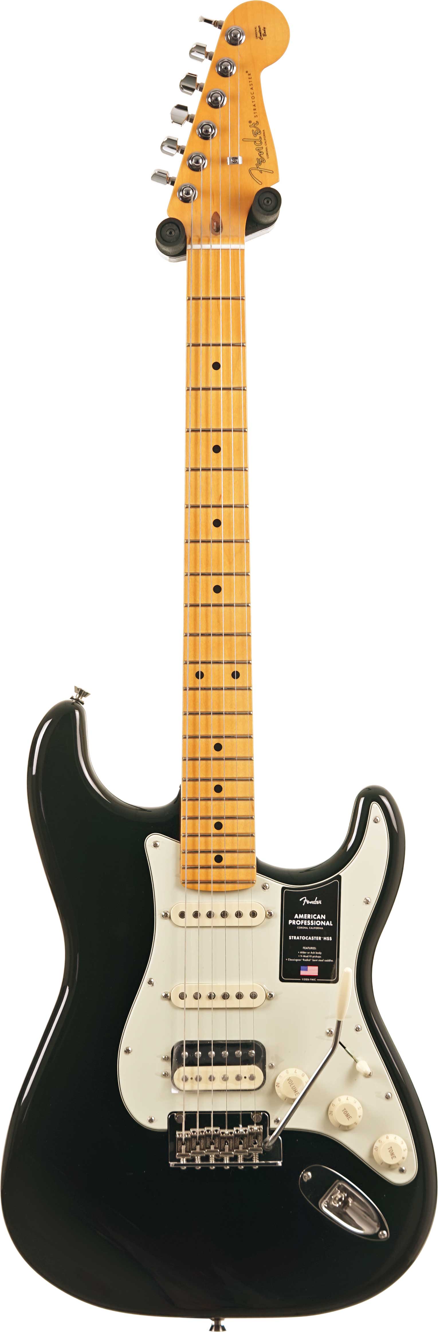 Fender American Professional Stratocaster HSS Black Maple Fingerboard (2026) #US2605651191