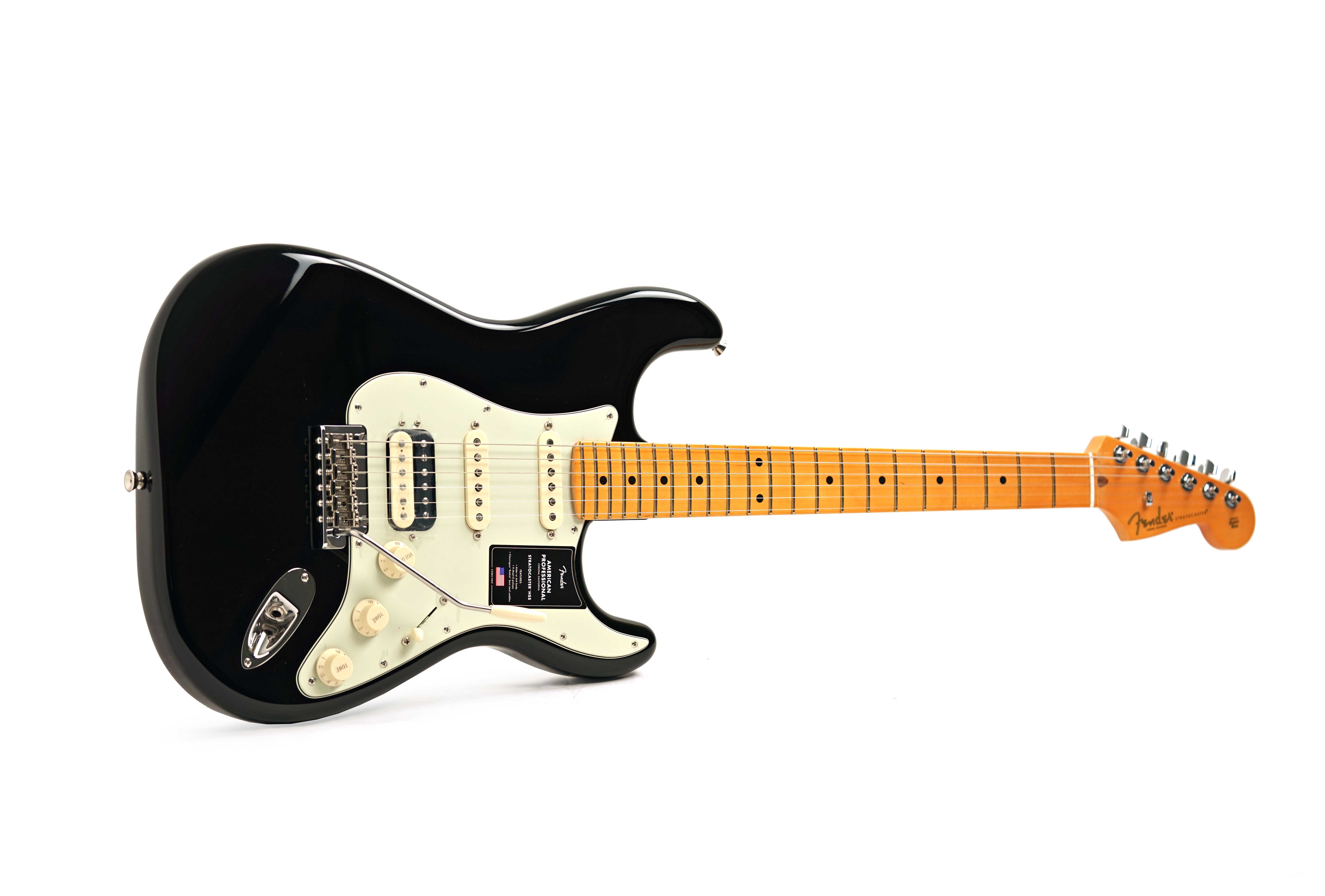 Fender American Professional Stratocaster HSS Black Maple Fingerboard (2026) #US2605651191