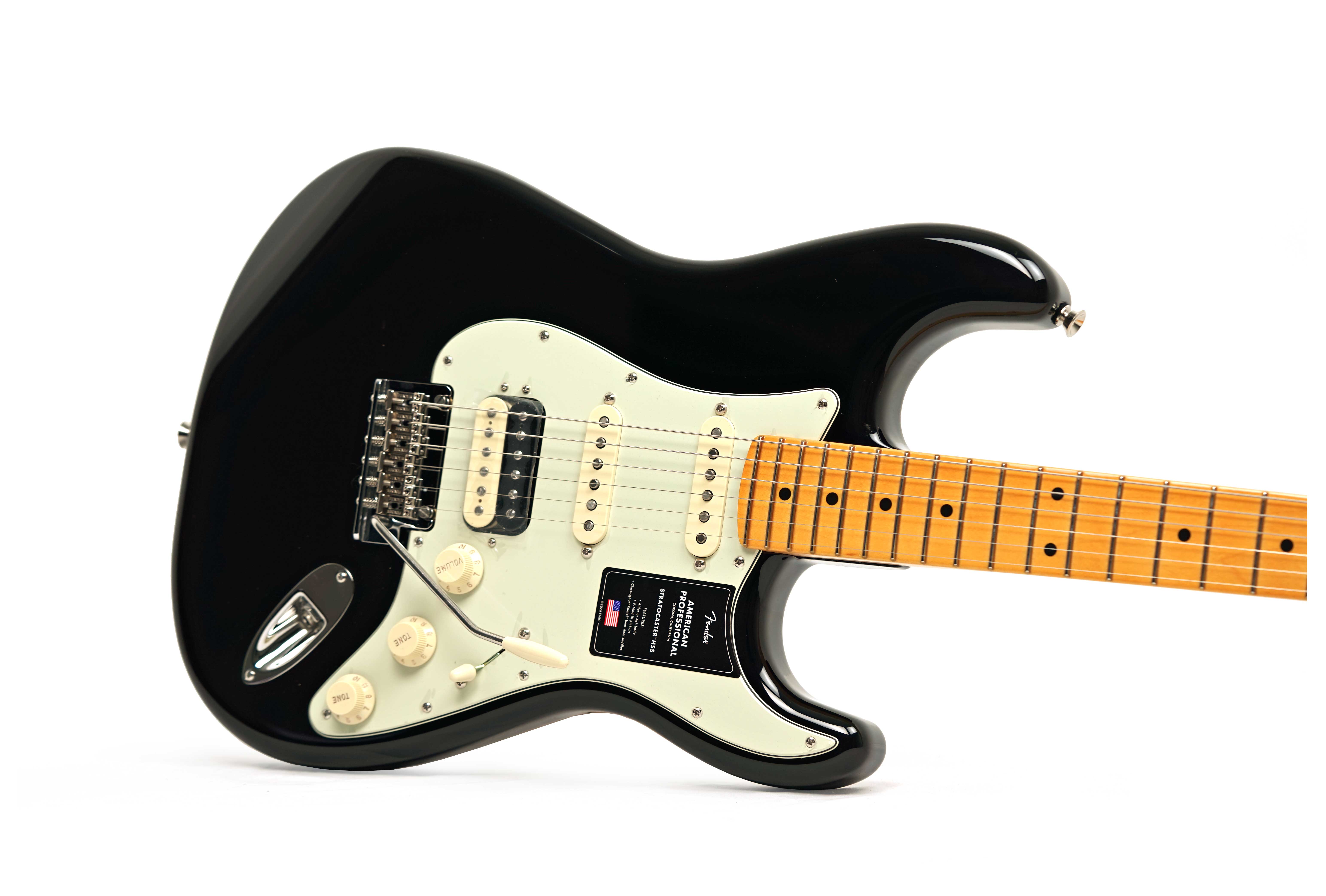 Fender American Professional Stratocaster HSS Black Maple Fingerboard (2026) #US2605651191