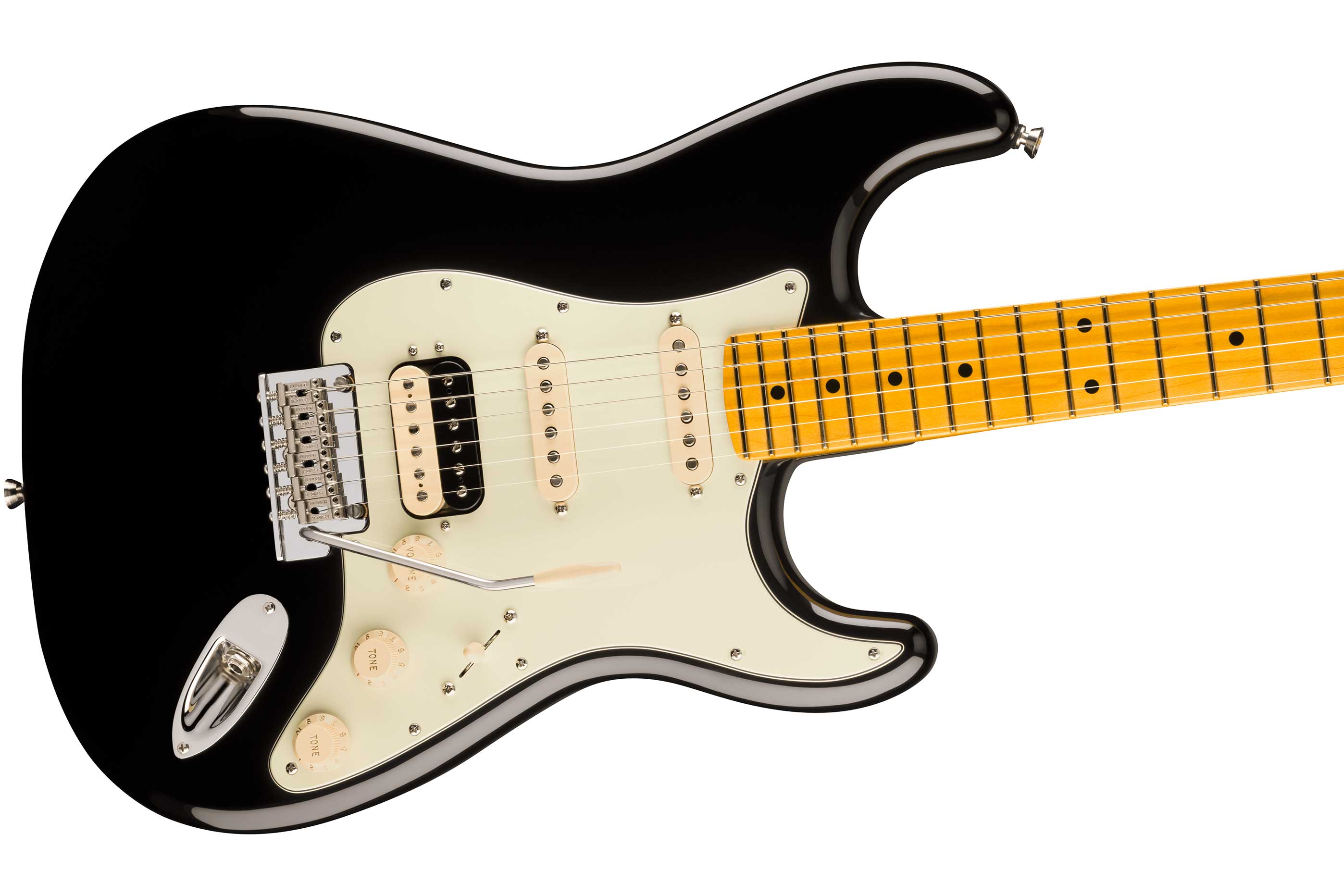 Fender American Professional Stratocaster HSS Black Maple Fingerboard (2026)
