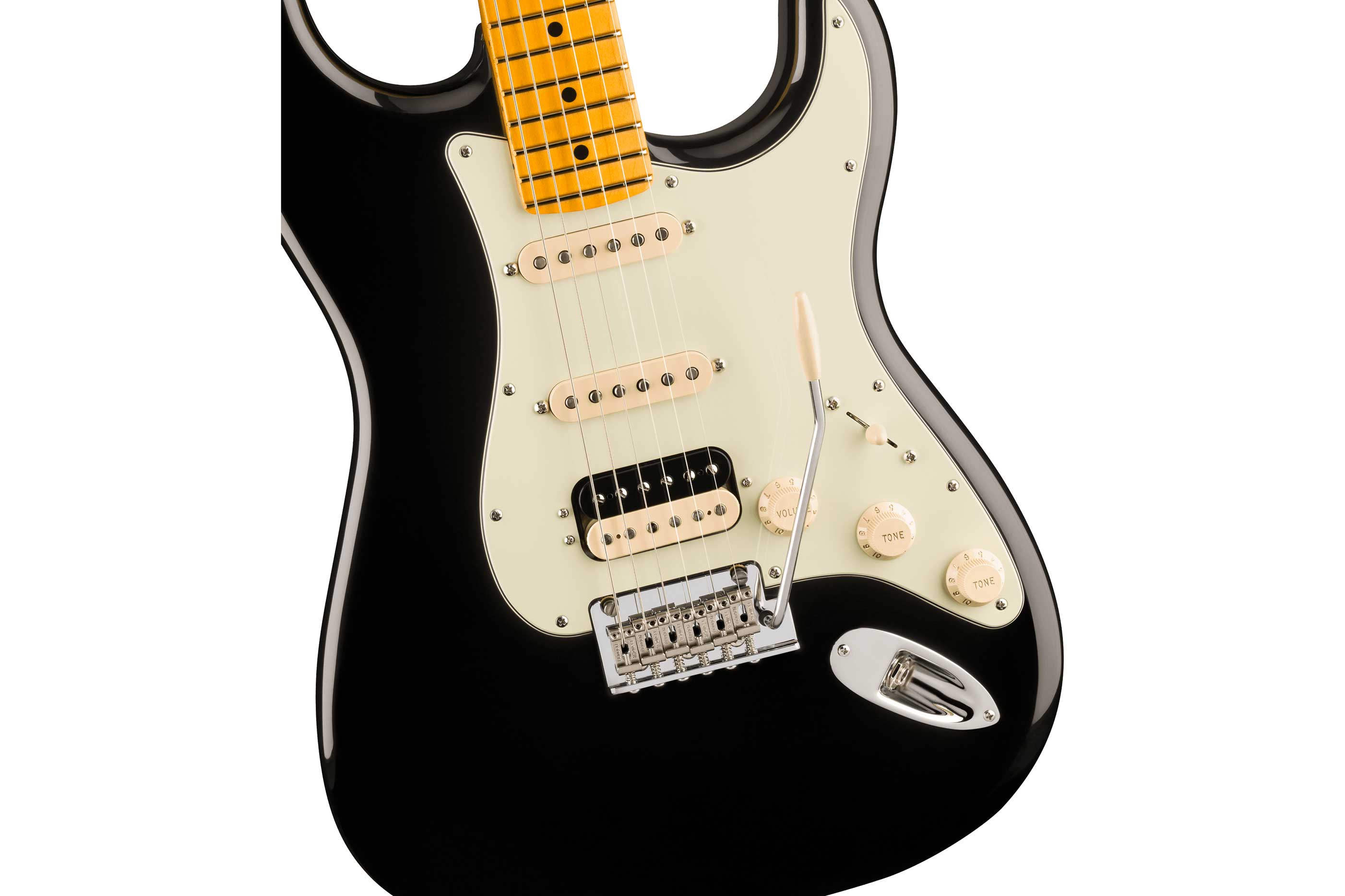 Fender American Professional Stratocaster HSS Black Maple Fingerboard (2026)