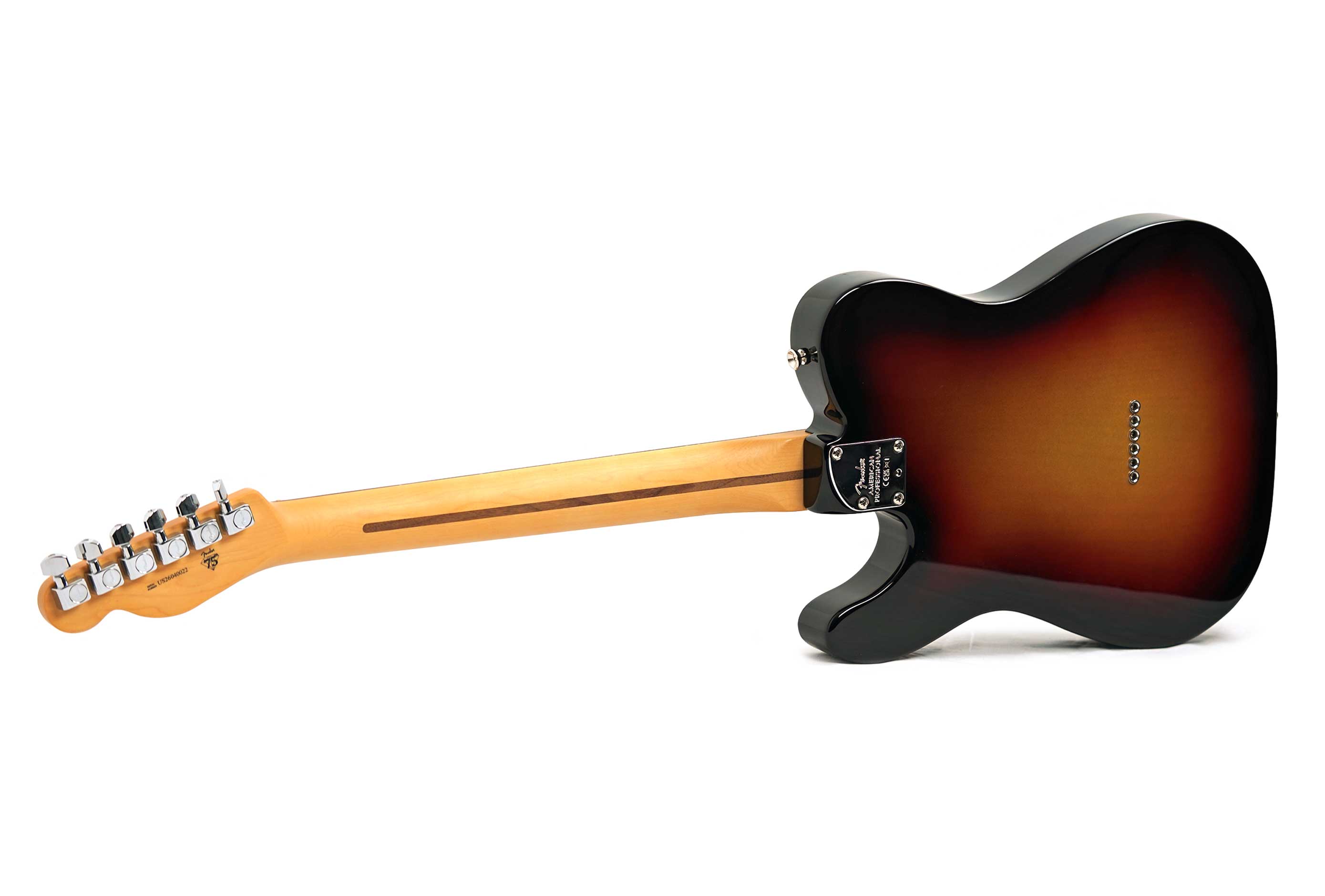 Fender American Professional Telecaster Rosewood Fingerboard 3-Colour Sunburst (2026) #US26040022