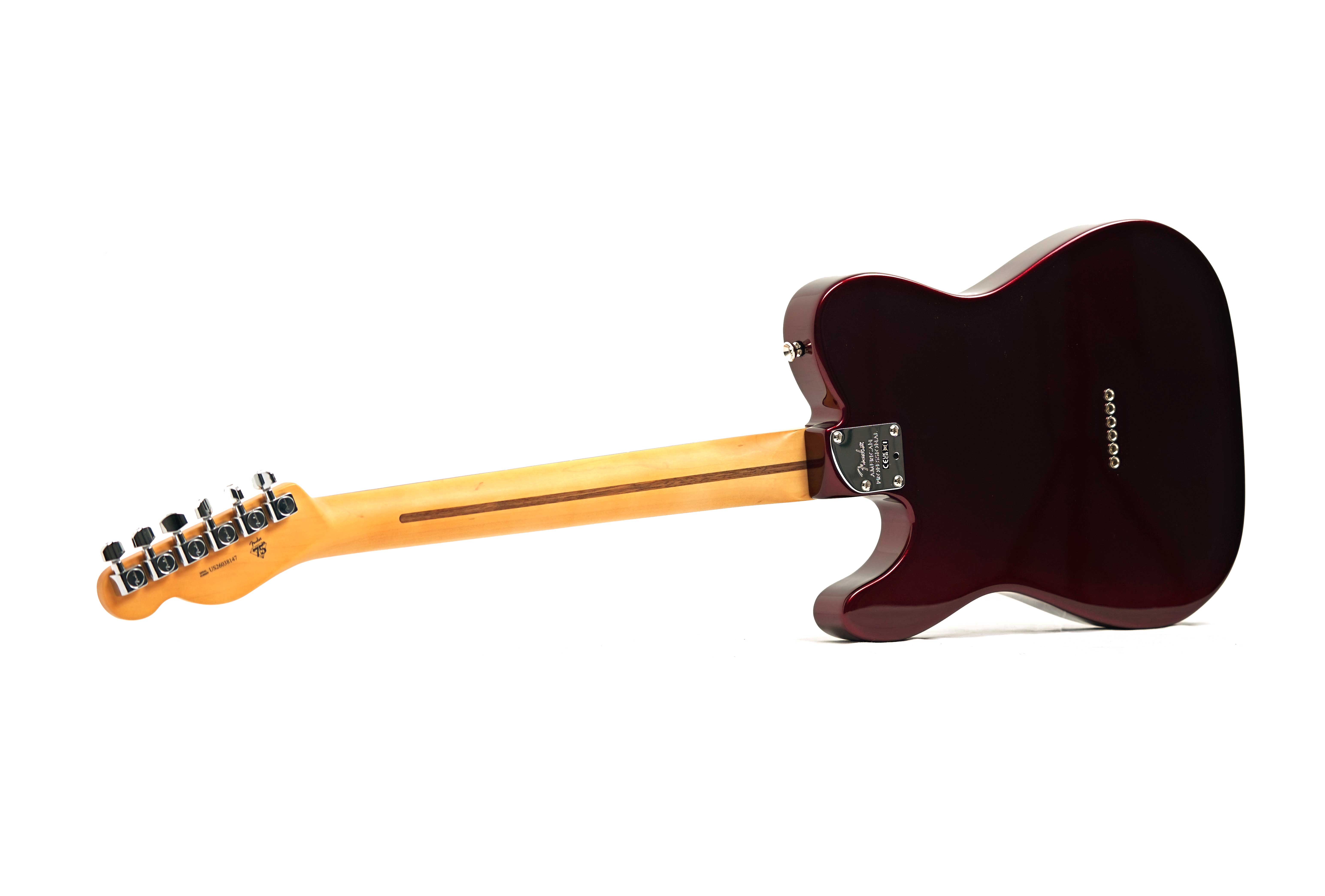 Fender American Professional Telecaster Rosewood Fingerboard Oxblood (2026) #US26038147