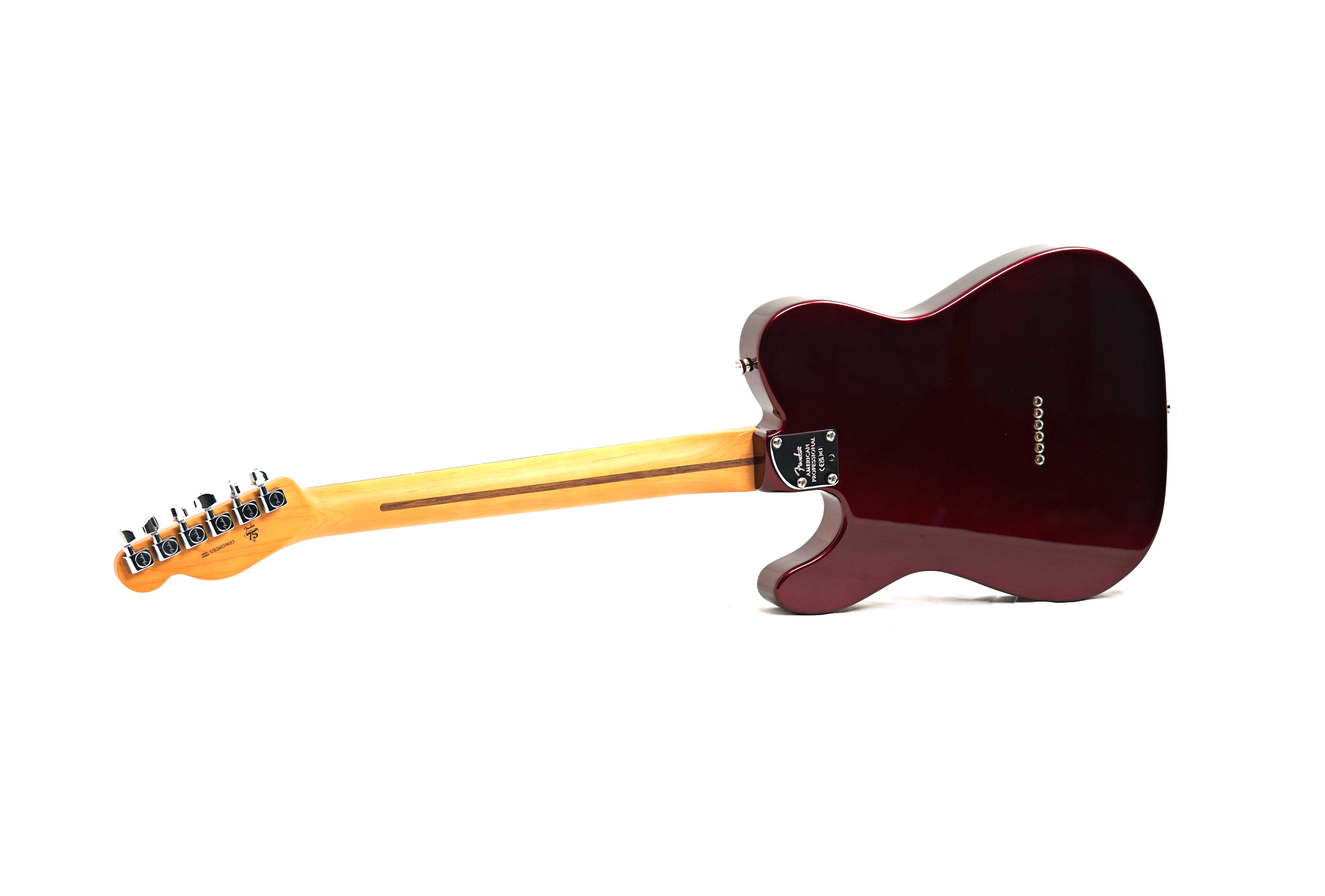 Fender American Professional Telecaster Rosewood Fingerboard Oxblood (2026) #US26039683