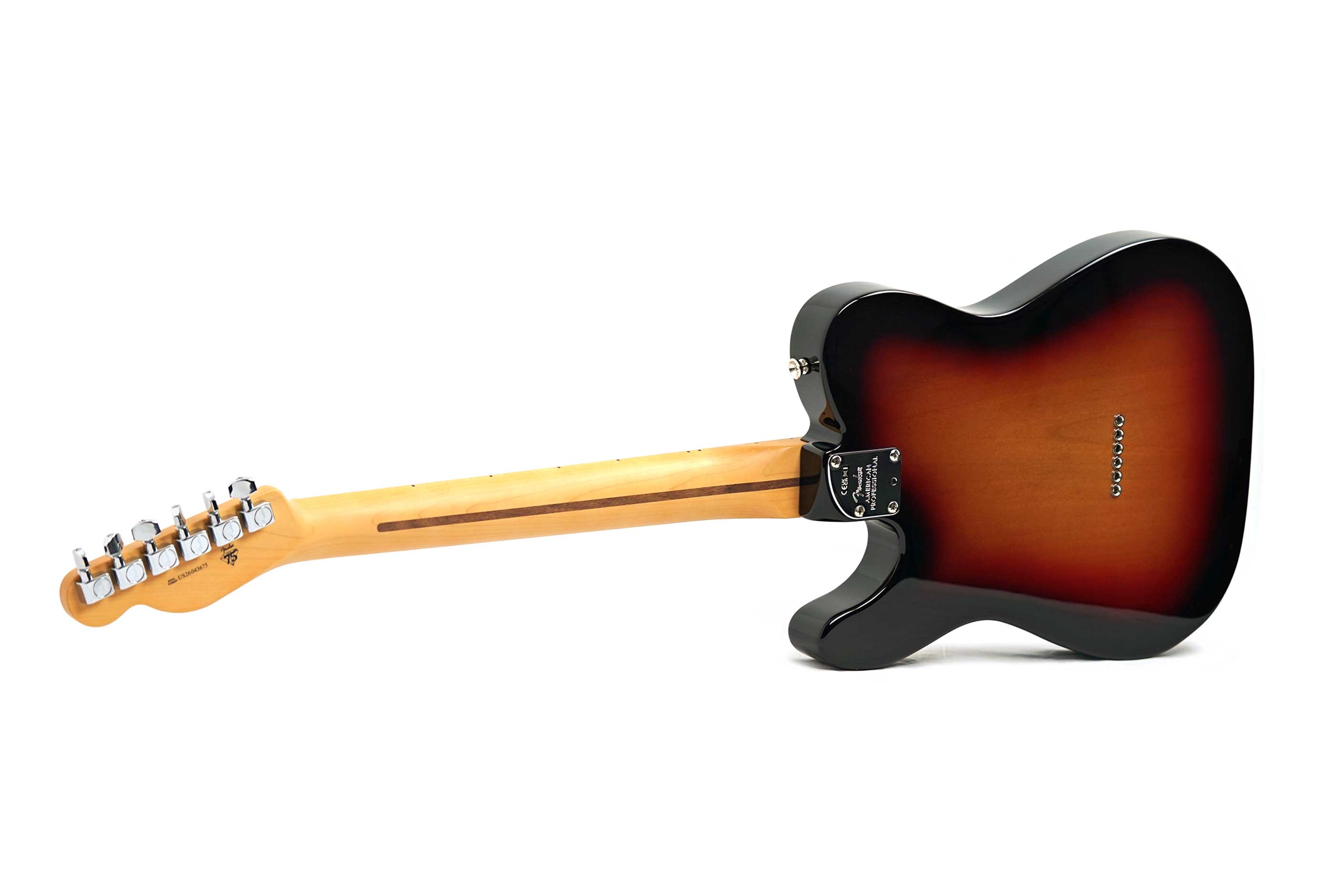 Fender American Professional Telecaster Maple Fingerboard 3-Colour Sunburst (2026) #US26043675