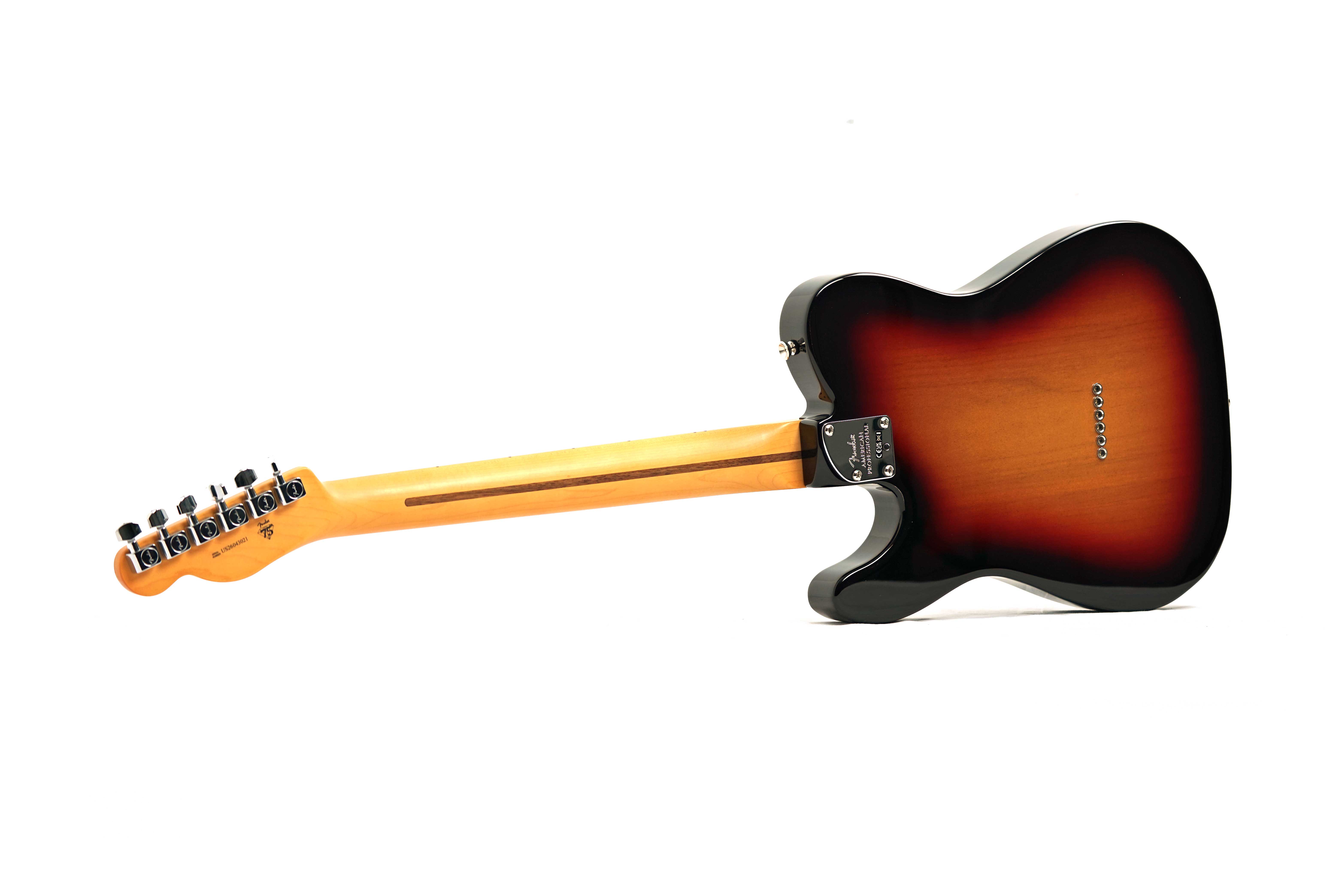 Fender American Professional Telecaster Maple Fingerboard 3-Colour Sunburst (2026) #US26043021